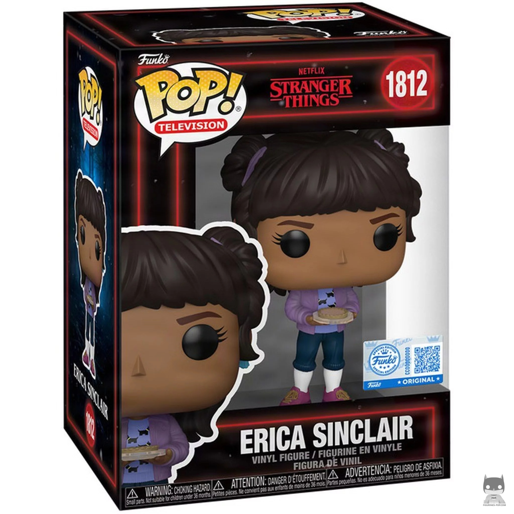 Figura Funko Pop! Erica Sinclair en su caja