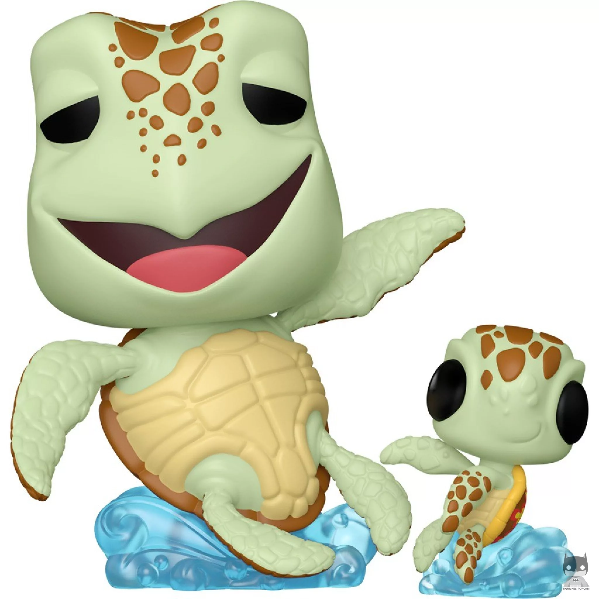 Figura Funko Pop! Crush con Squirt (Buscando a Nemo)