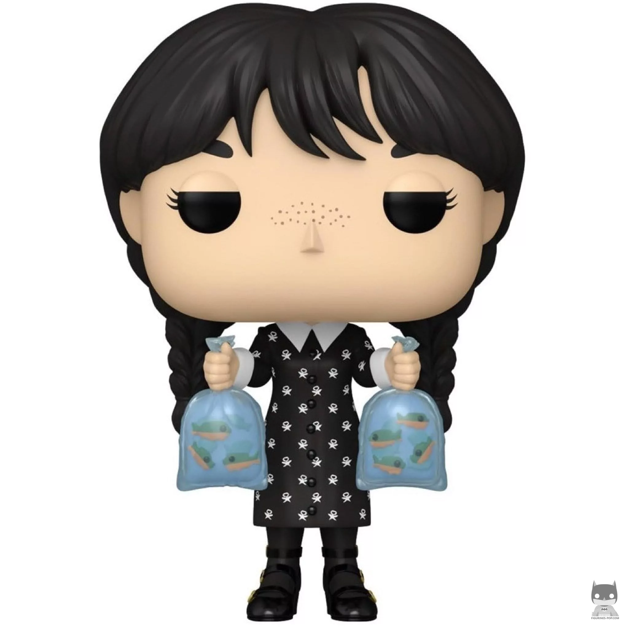 Figura Funko Pop! Miércoles Addams (con piraña) (Miércoles)