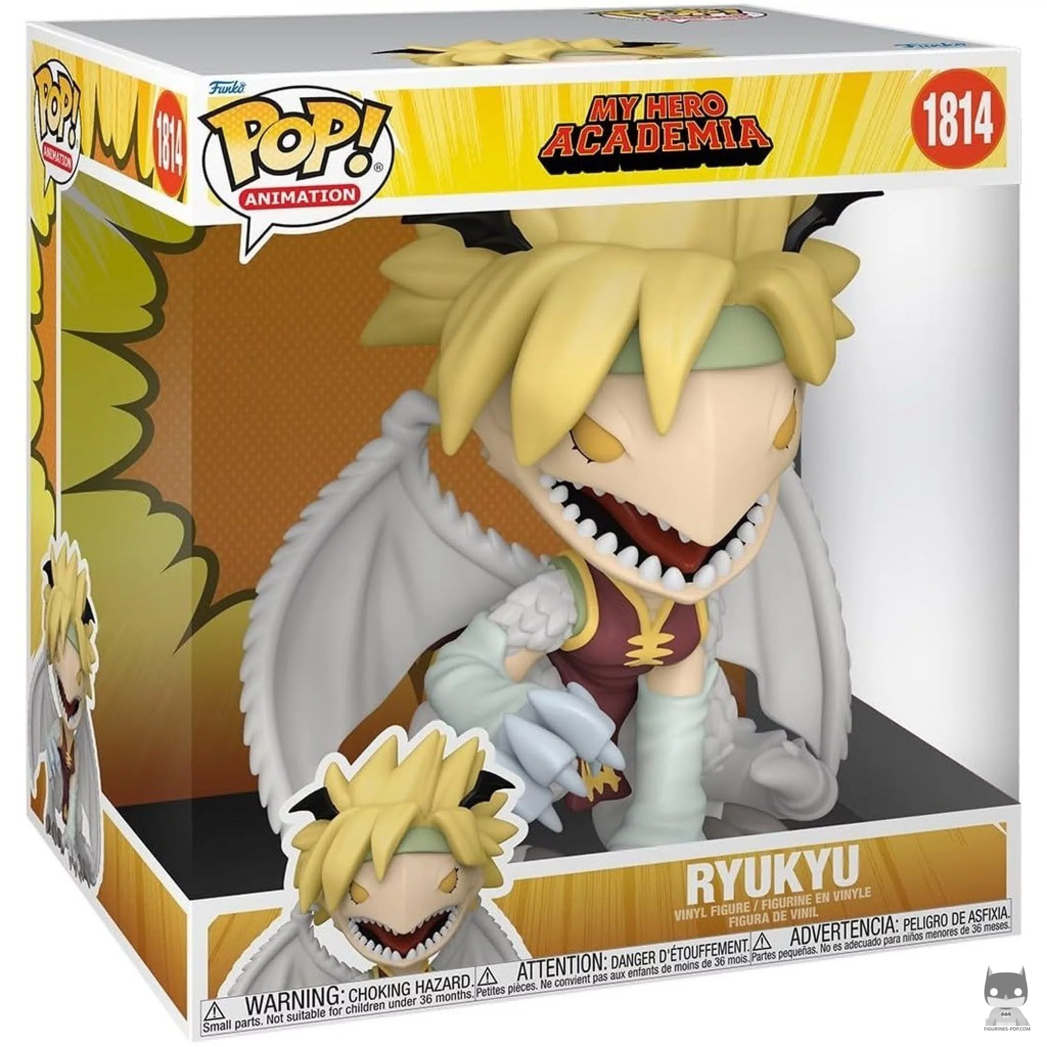 Figura Funko Pop! Ryukyu dragón en su caja