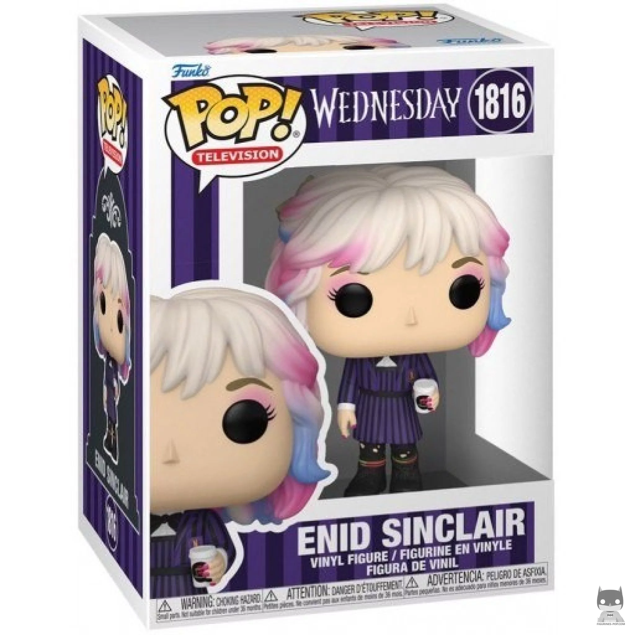 Figura Funko Pop! Enid Sinclair en su caja