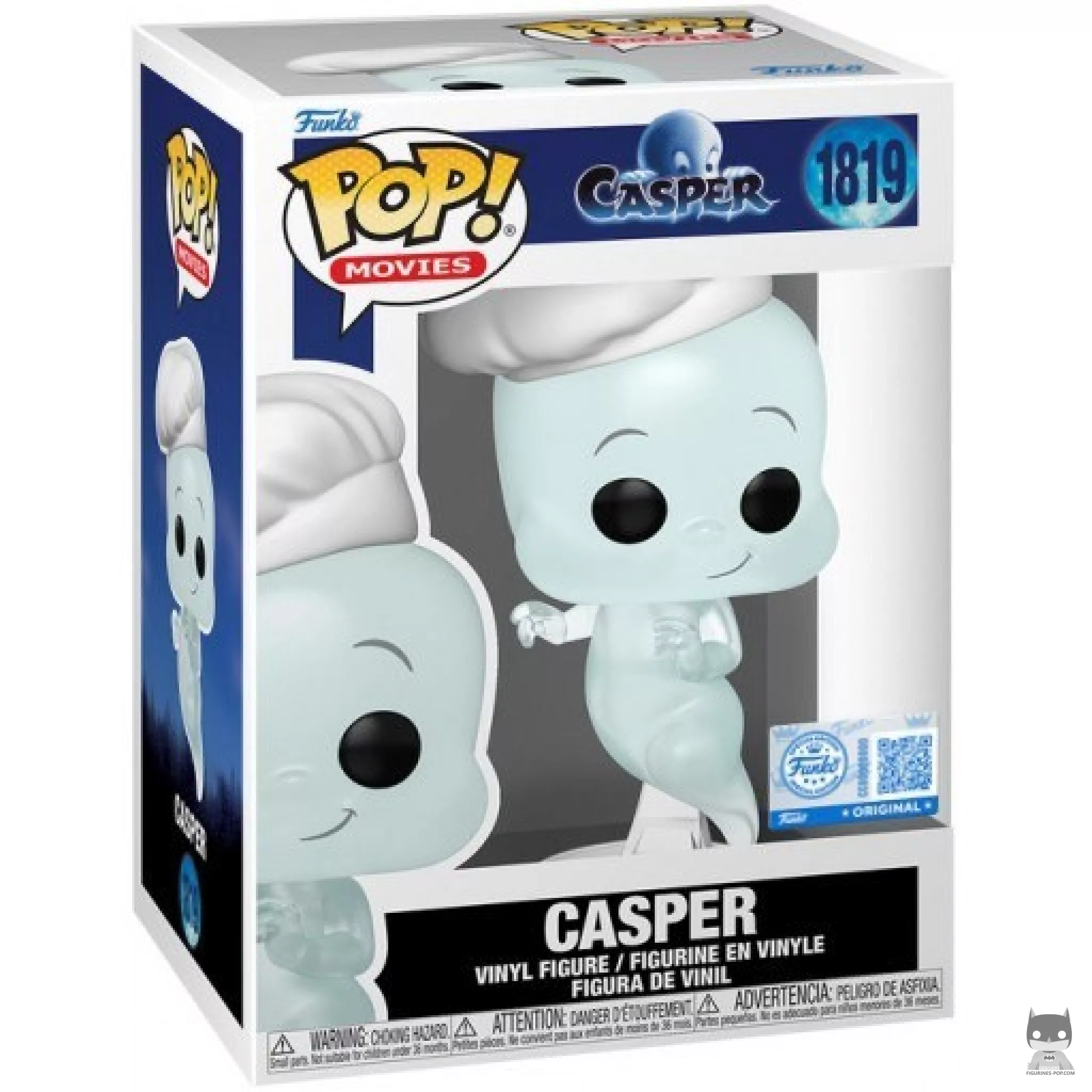 Figura Funko Pop! Casper con gorro de chef en su caja