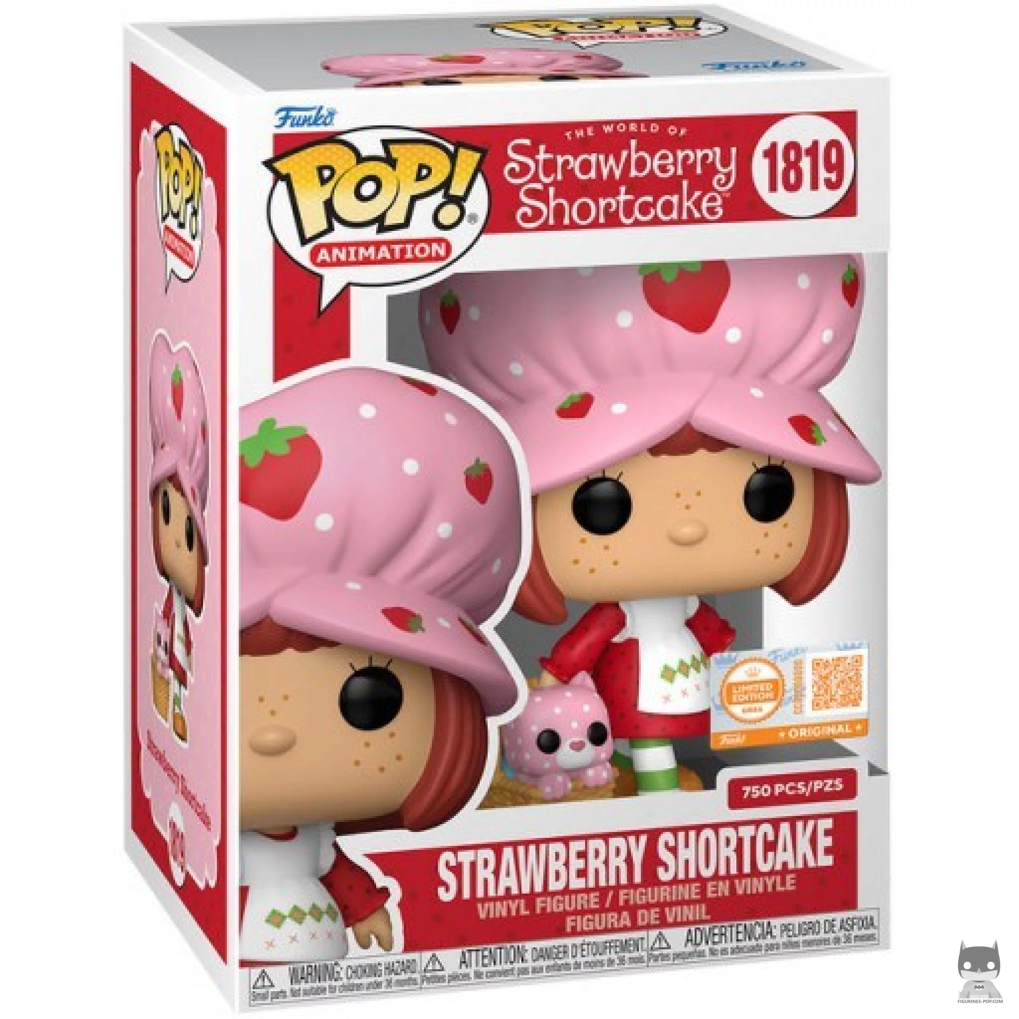 Figura Funko Pop! Tarta de Fresa en su caja