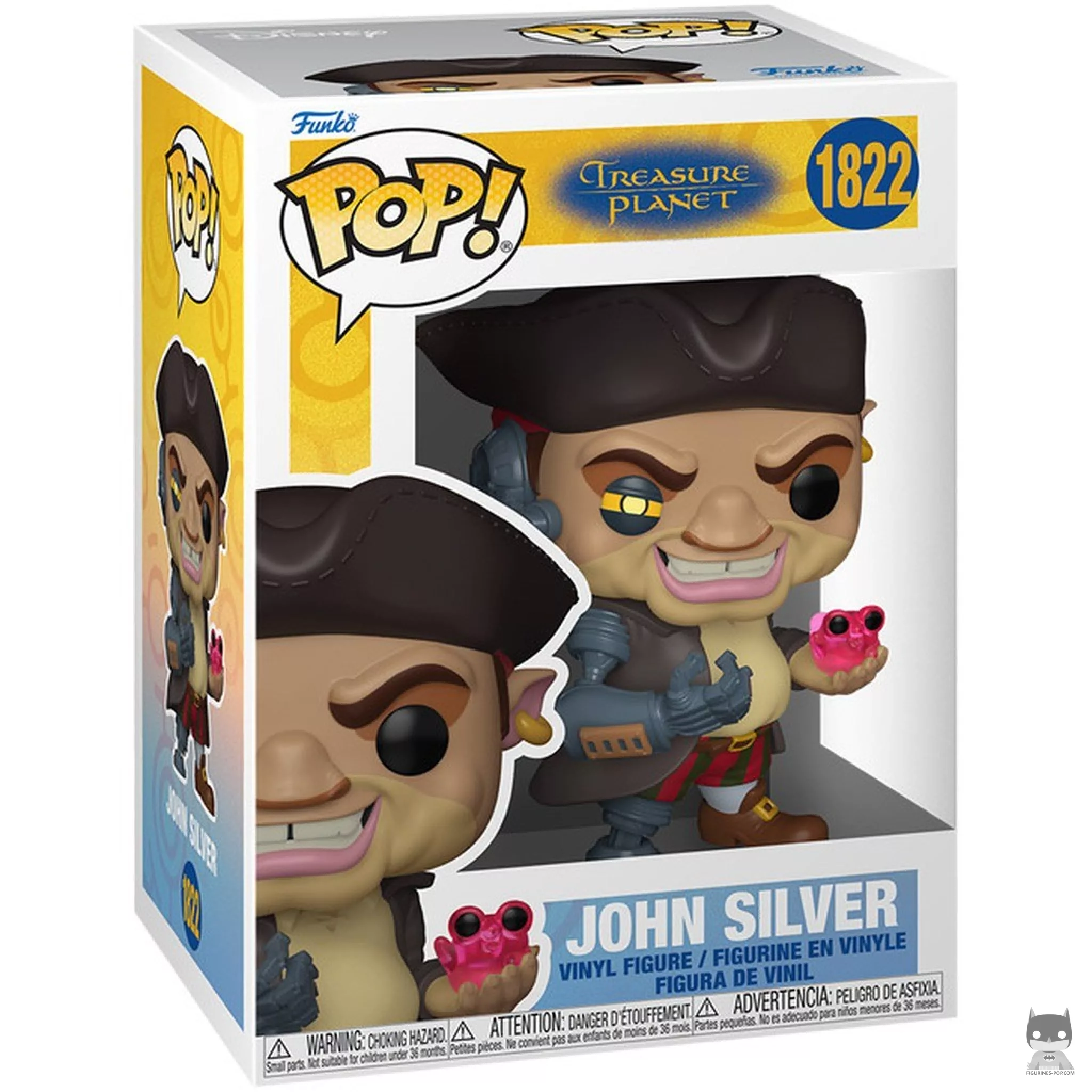 Figura Funko Pop! John Silver en su caja