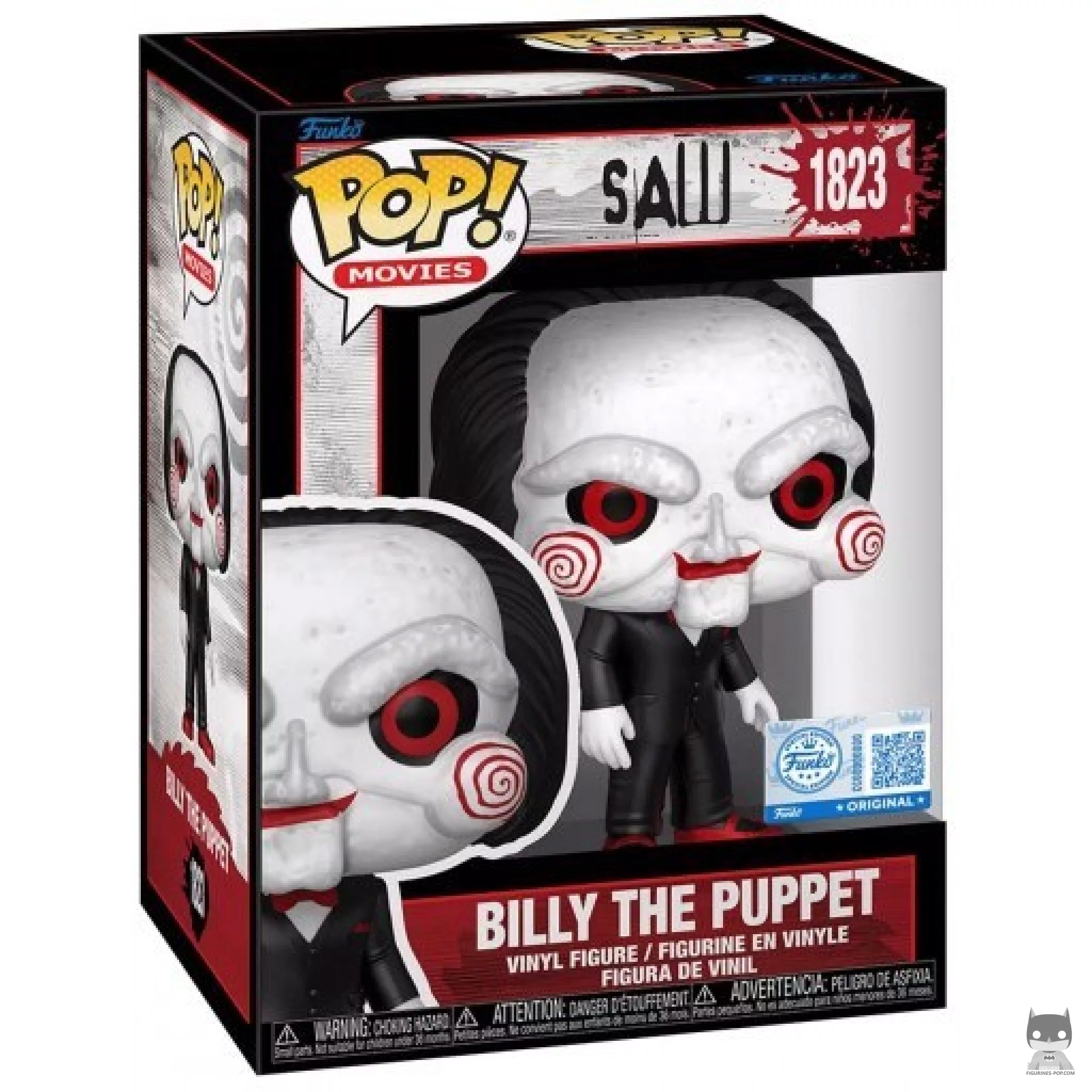 Figura Funko Pop! Billy el muñeco en su caja