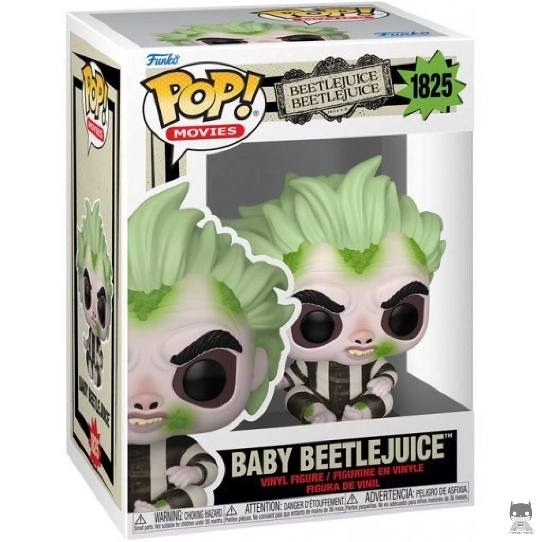 Figura Funko Pop! Beetlejuice bebé en su caja