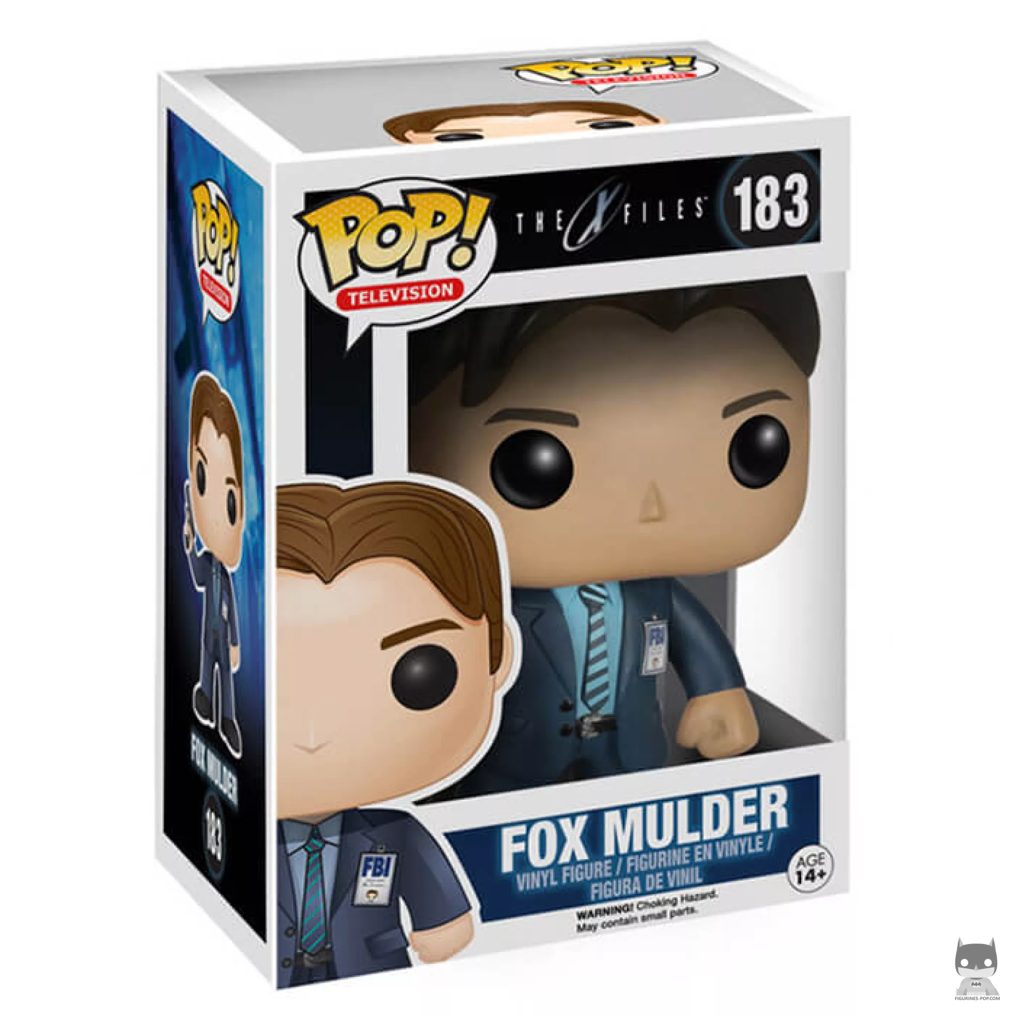 Figura Funko Pop! Fox Mulder en su caja