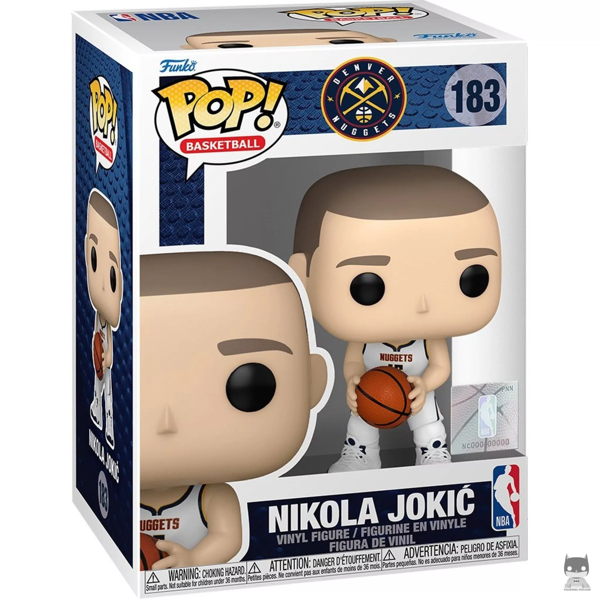 Figura Funko Pop! Nikola Jokic en su caja