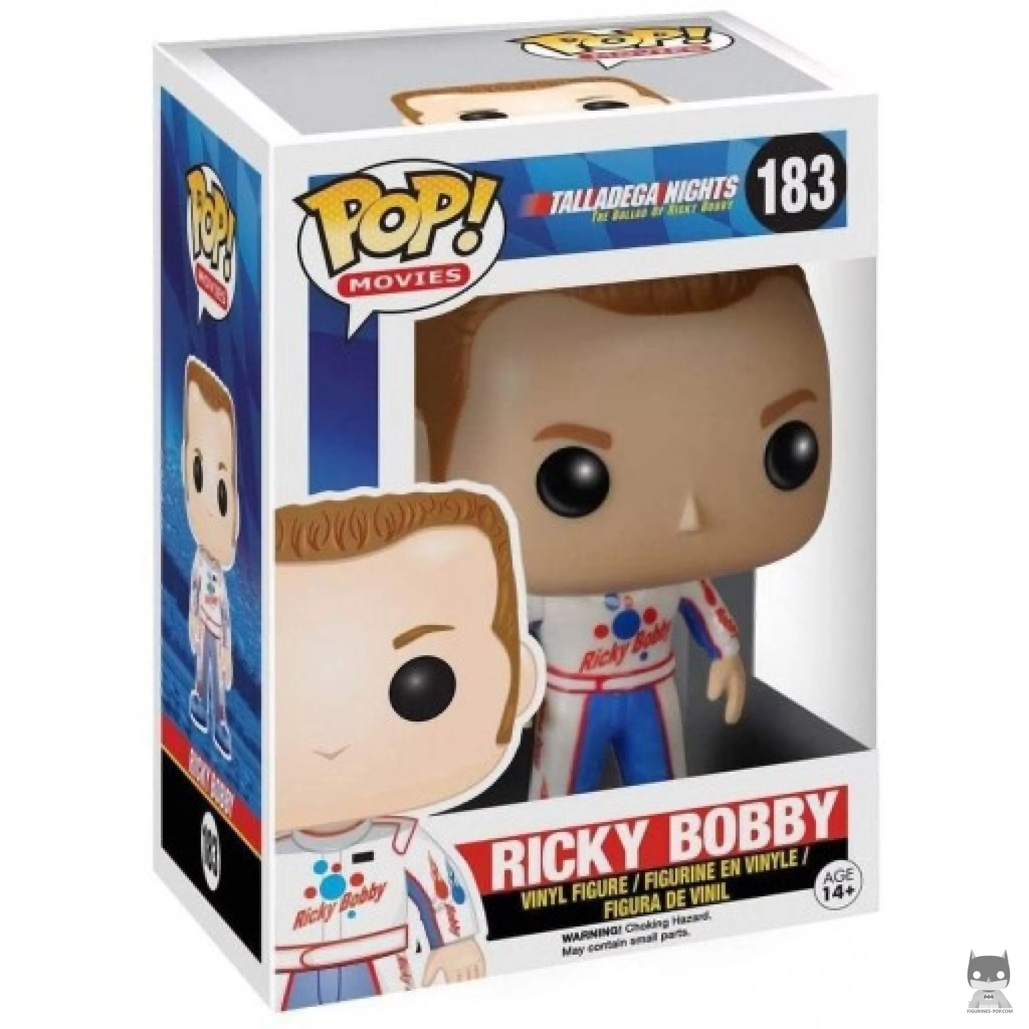 Figura Funko Pop! Ricky Bobby en su caja
