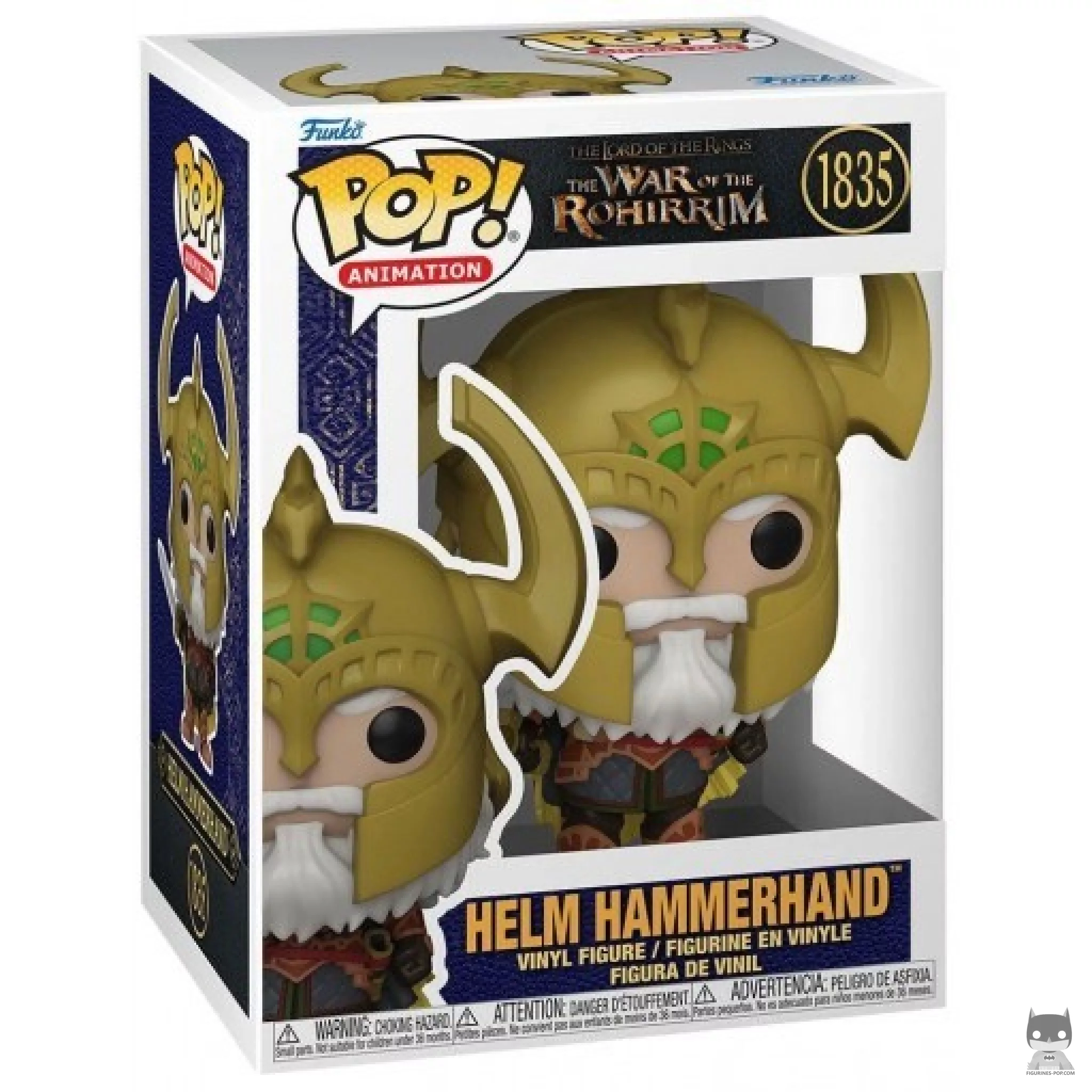 Figura Funko Pop! Helm Hammerhand en su caja