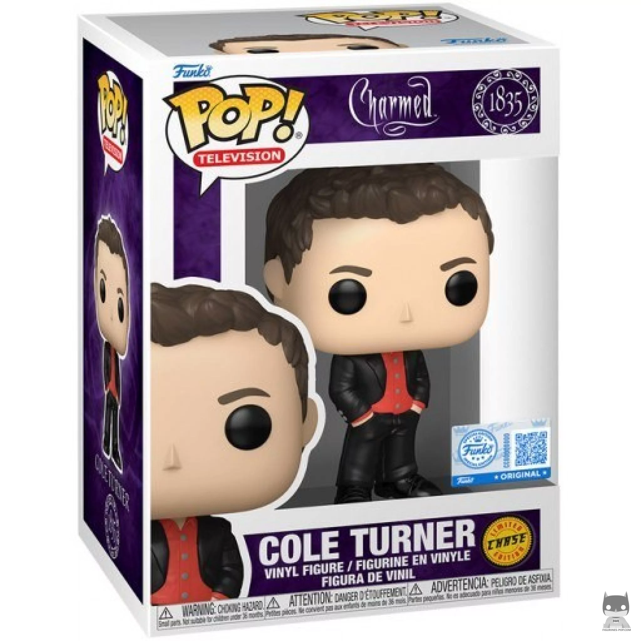 Figura Funko Pop! Cole Turner (Chase) en su caja