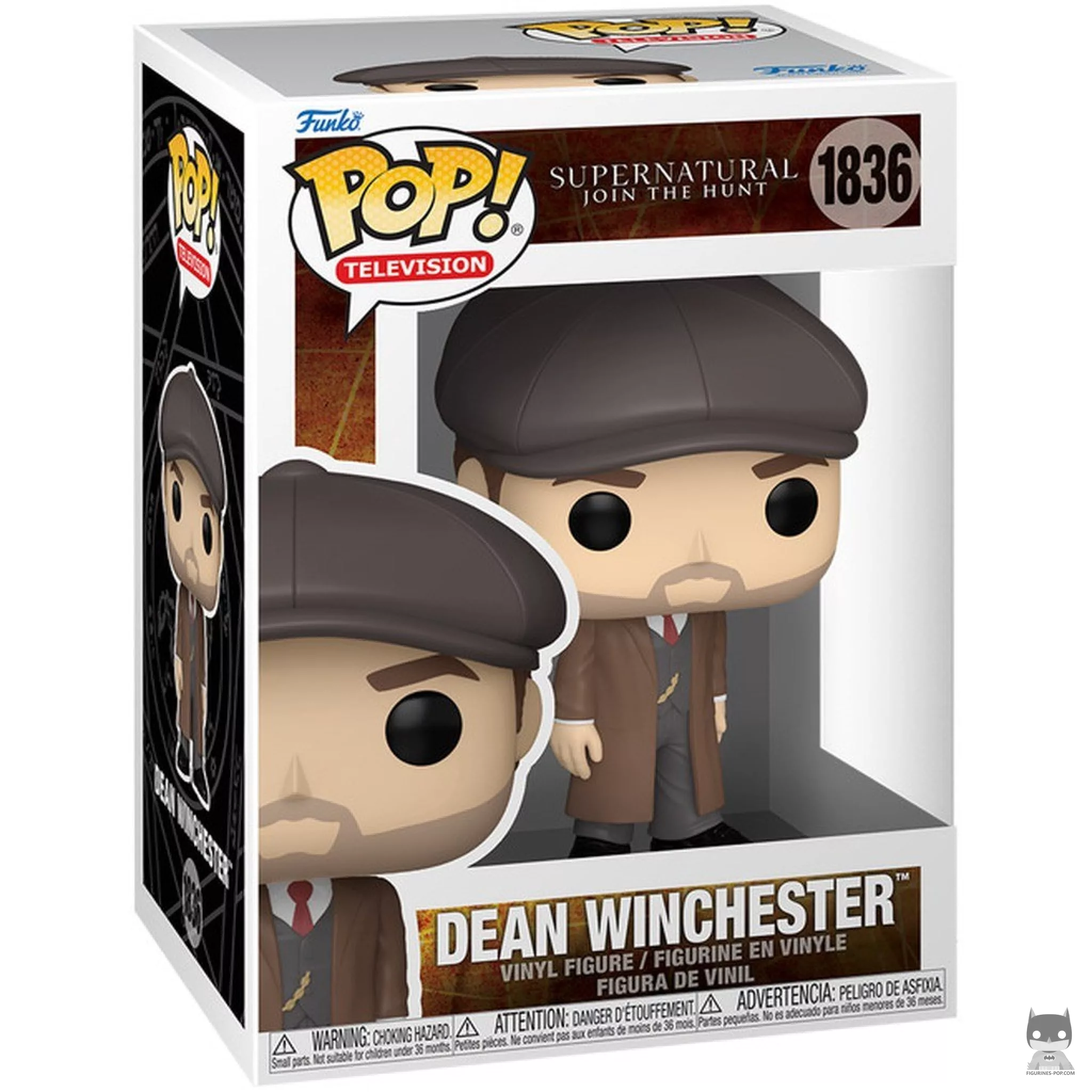Figura Funko Pop! Dean Winchester en su caja
