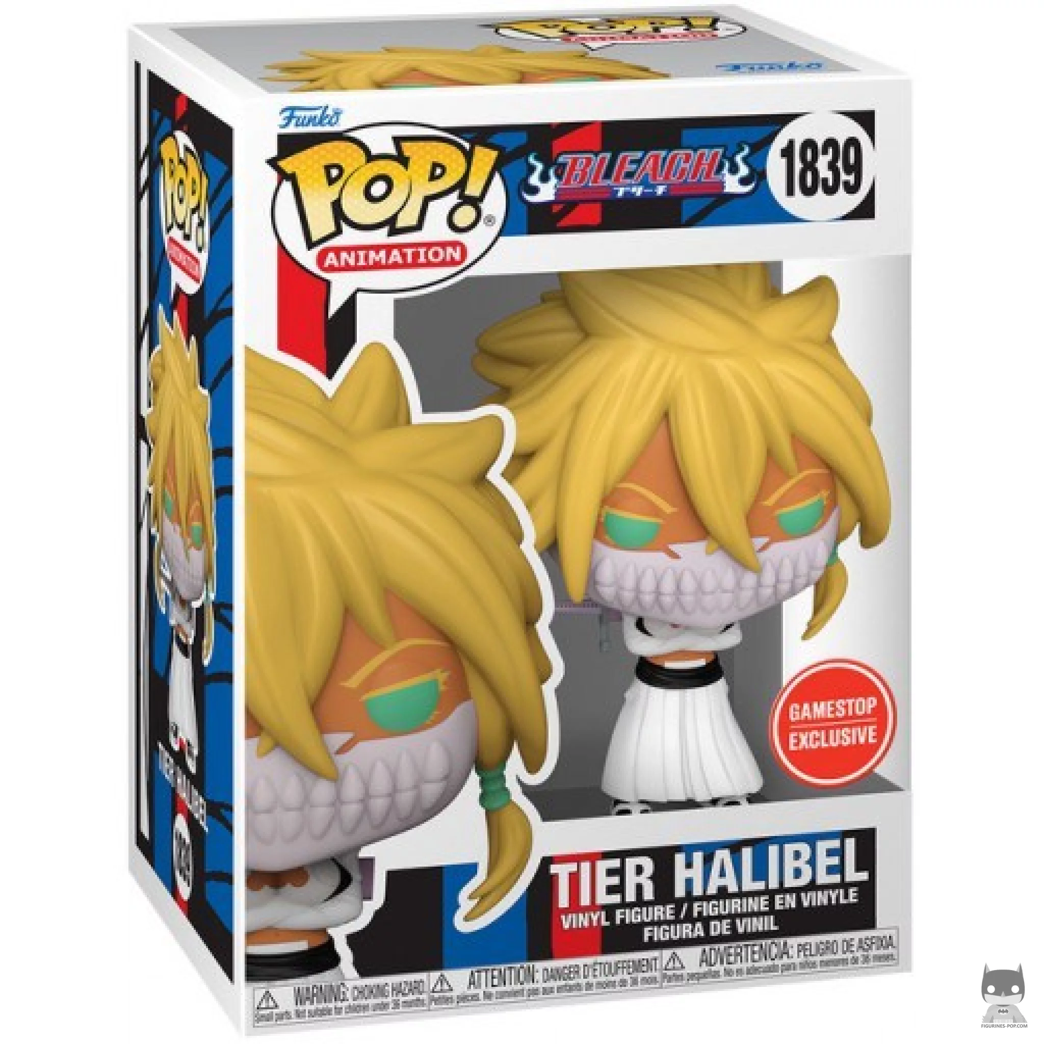 Figura Funko Pop! Tier Halibel en su caja