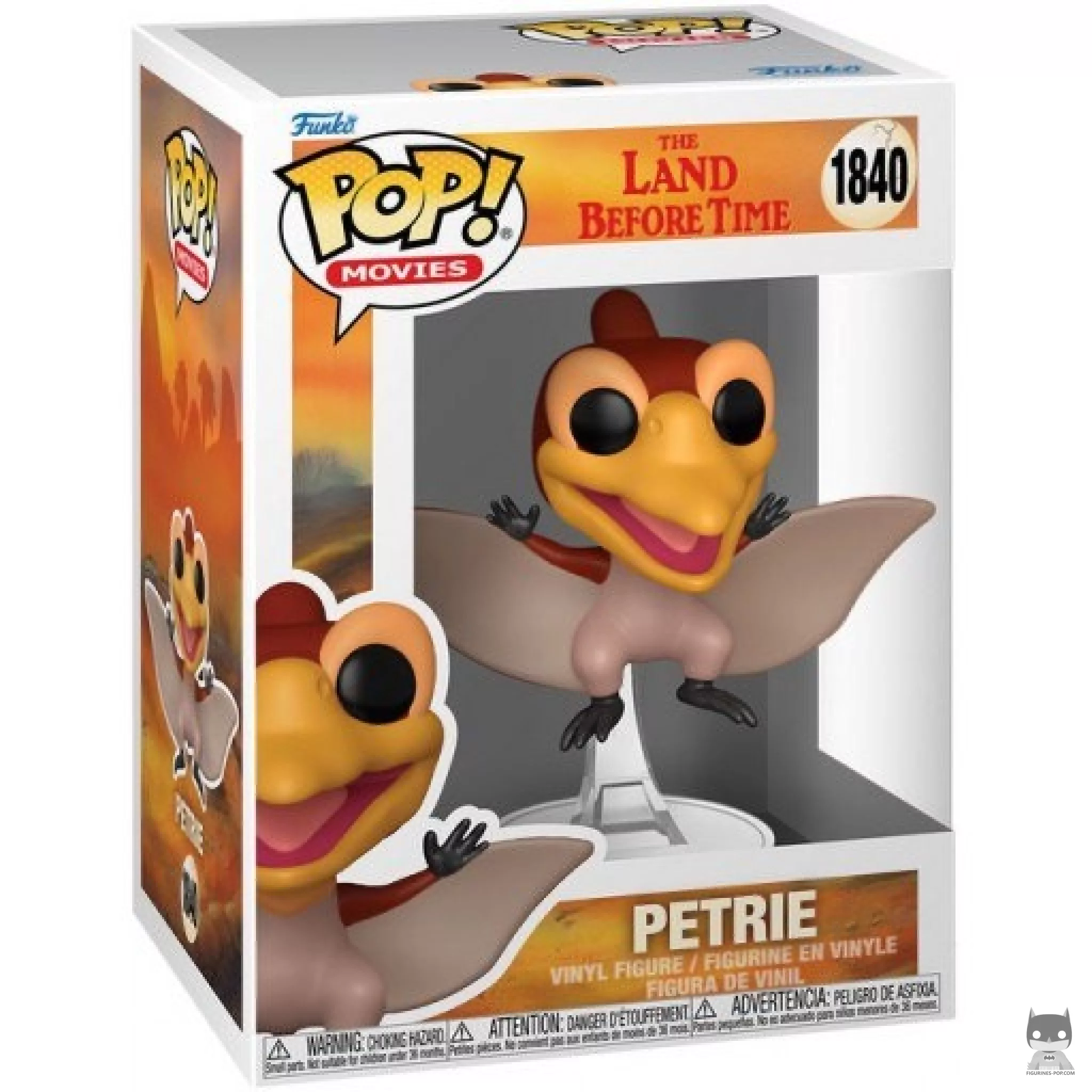 Figura Funko Pop! Petrie en su caja