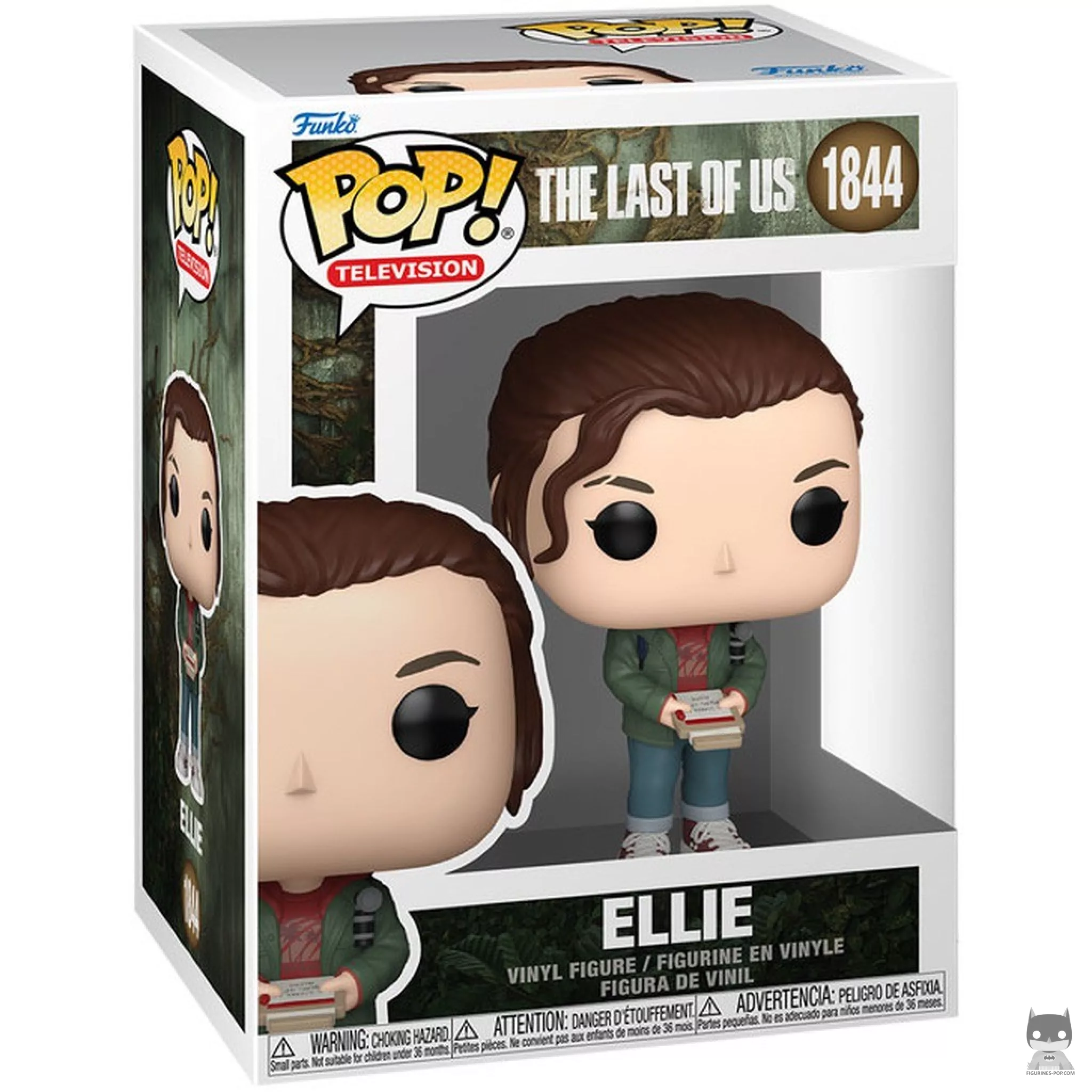 Figura Funko Pop! Ellie con portapapeles en su caja