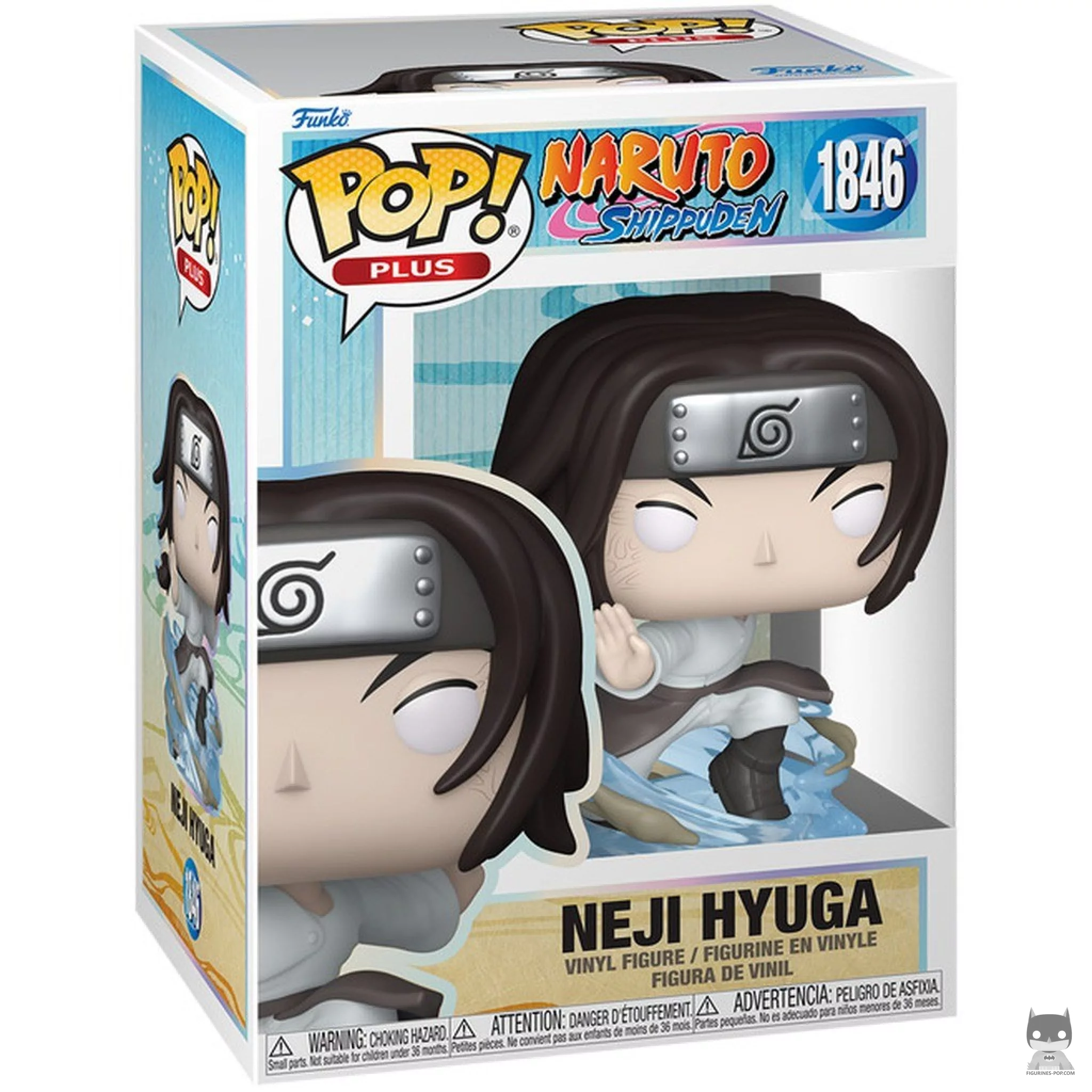 Figura Funko Pop! Neji Hyuga en su caja