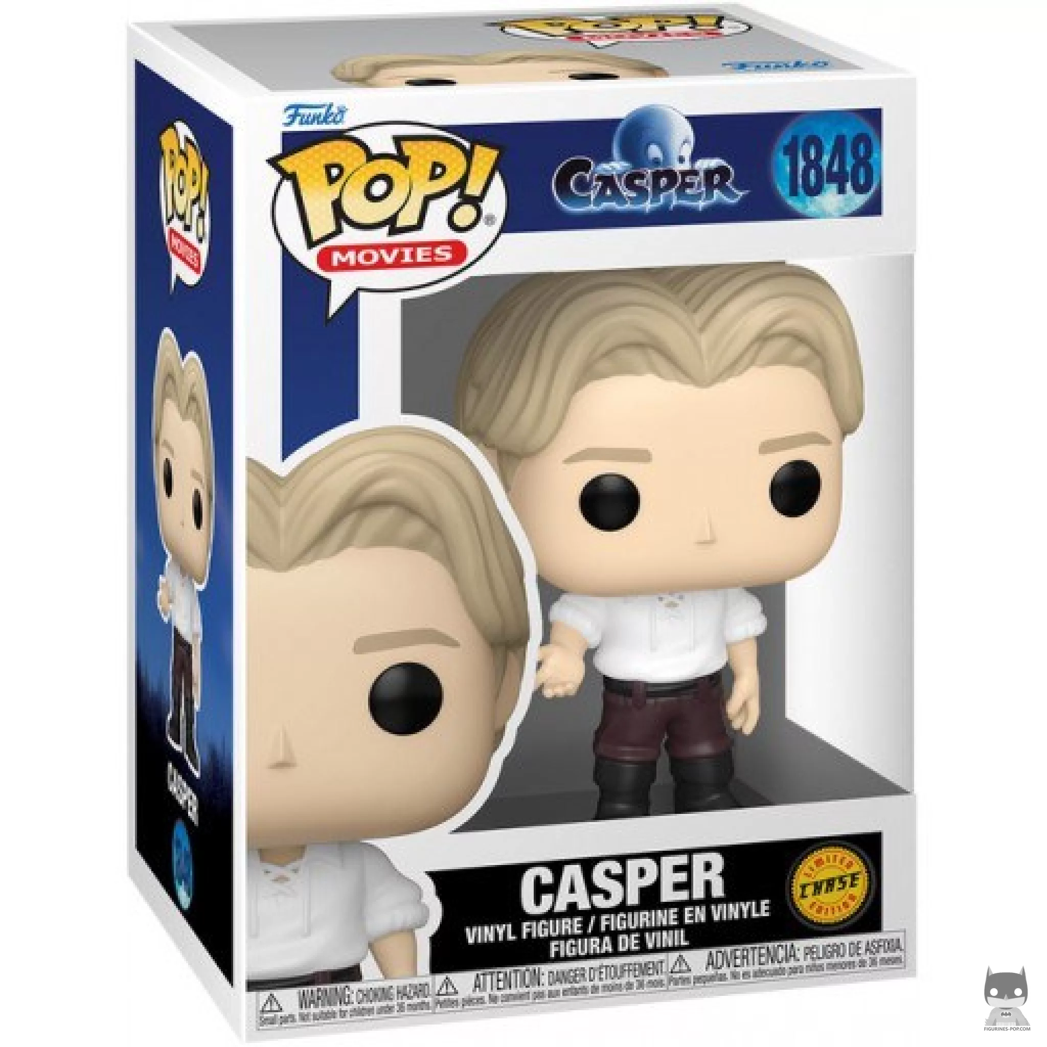 Figura Funko Pop! Casper (Chase) en su caja