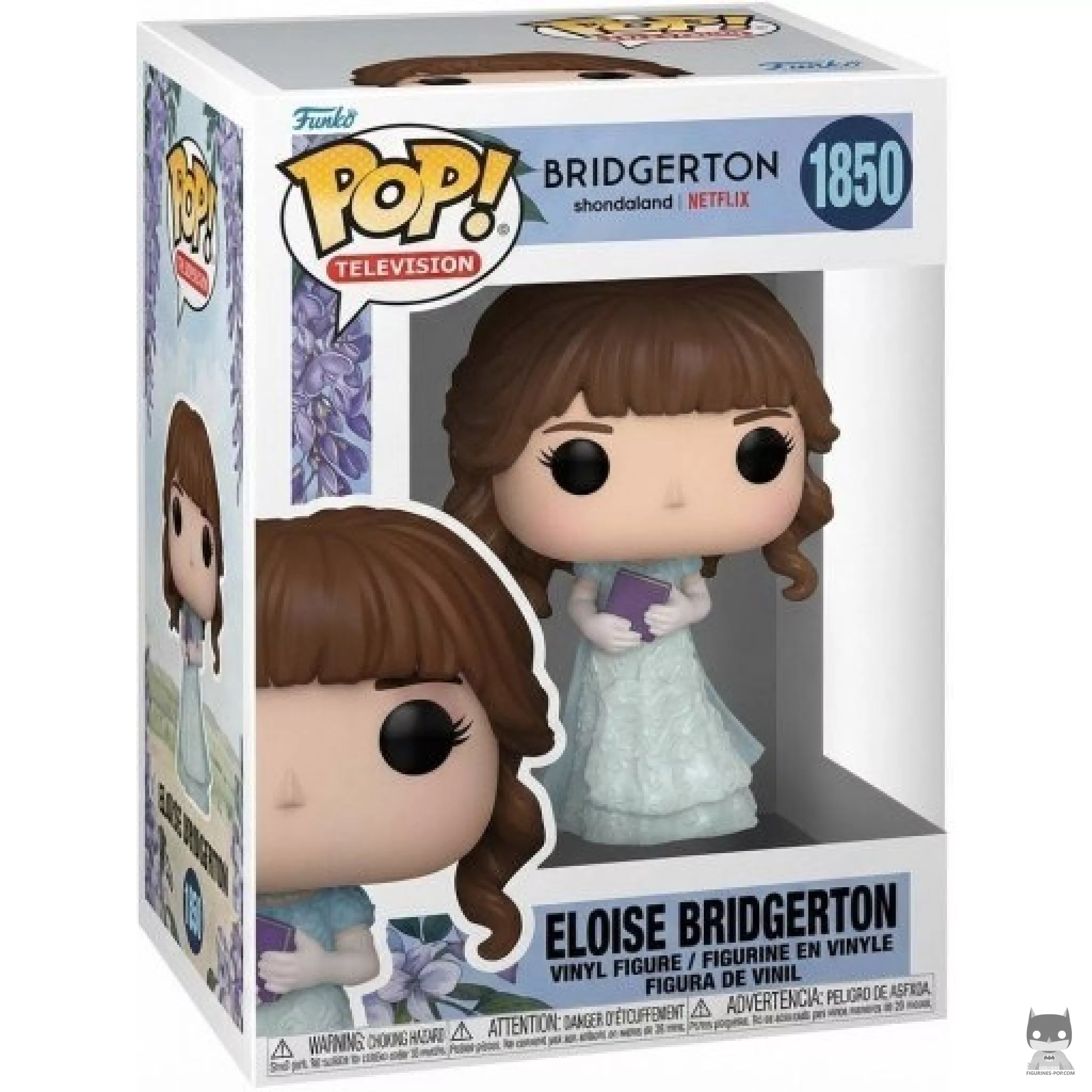 Figura Funko Pop! Eloise Bridgerton en su caja
