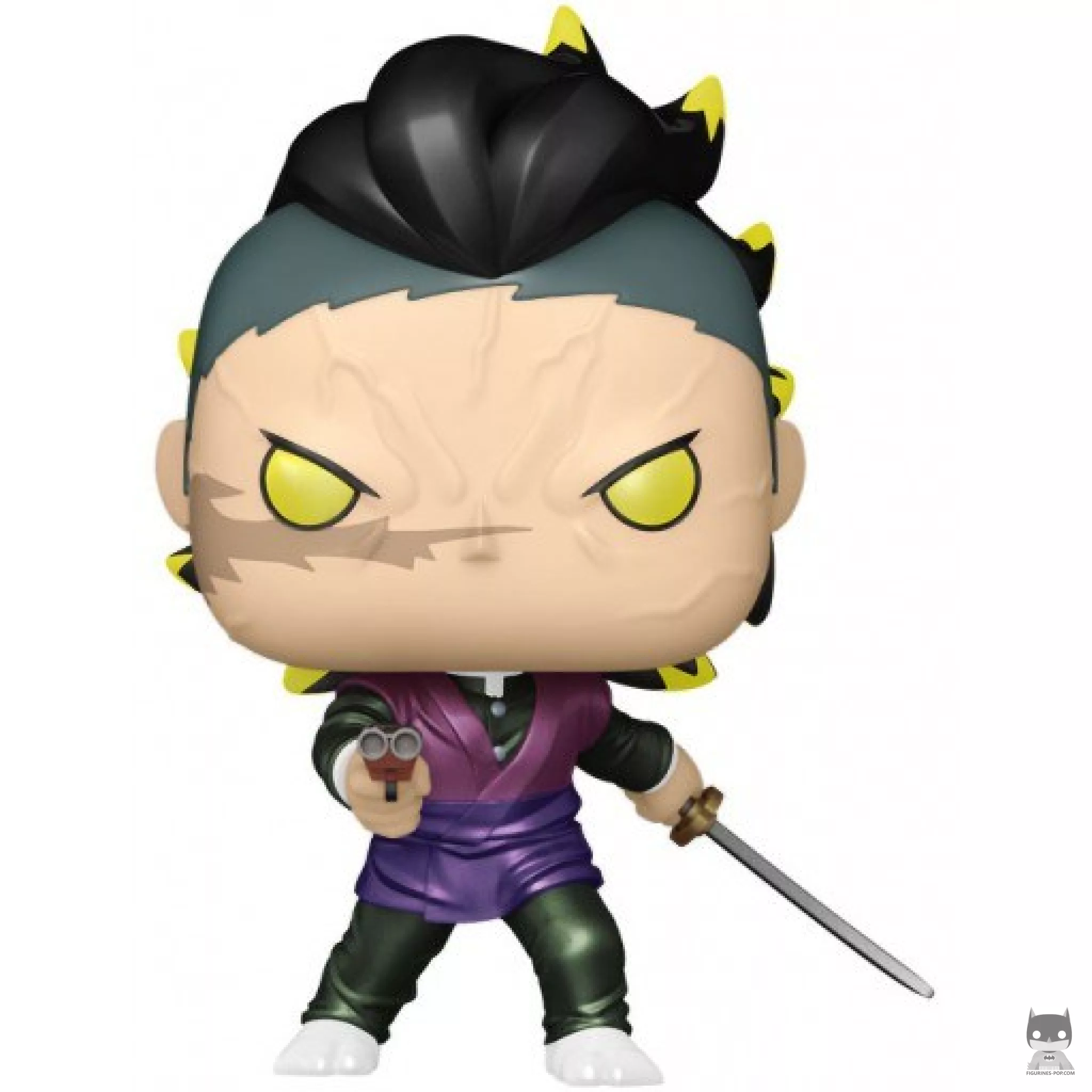 Figura Funko Pop! Genya Shinazugawa (Forma demoníaca) (Metalizado) (Demon Slayer)