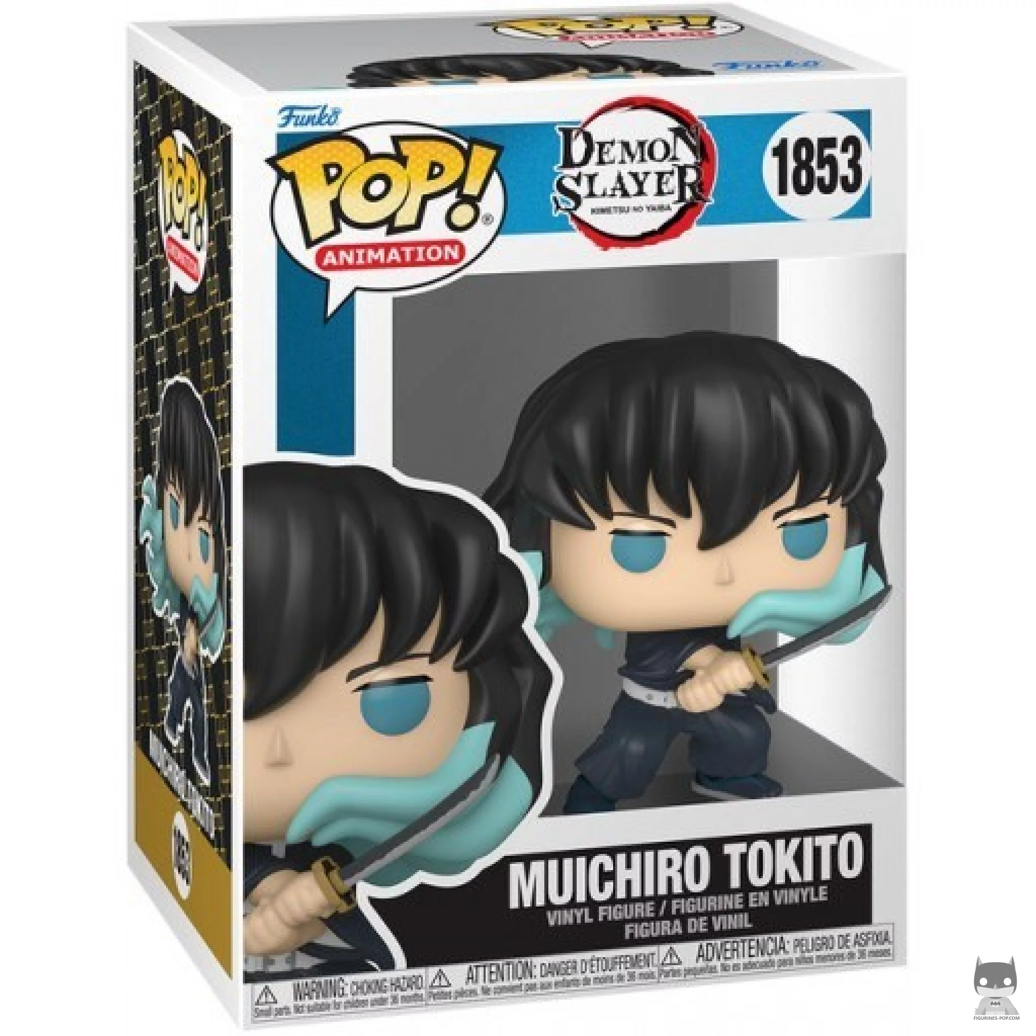 Figura Funko Pop! Muichiro Tokito en su caja