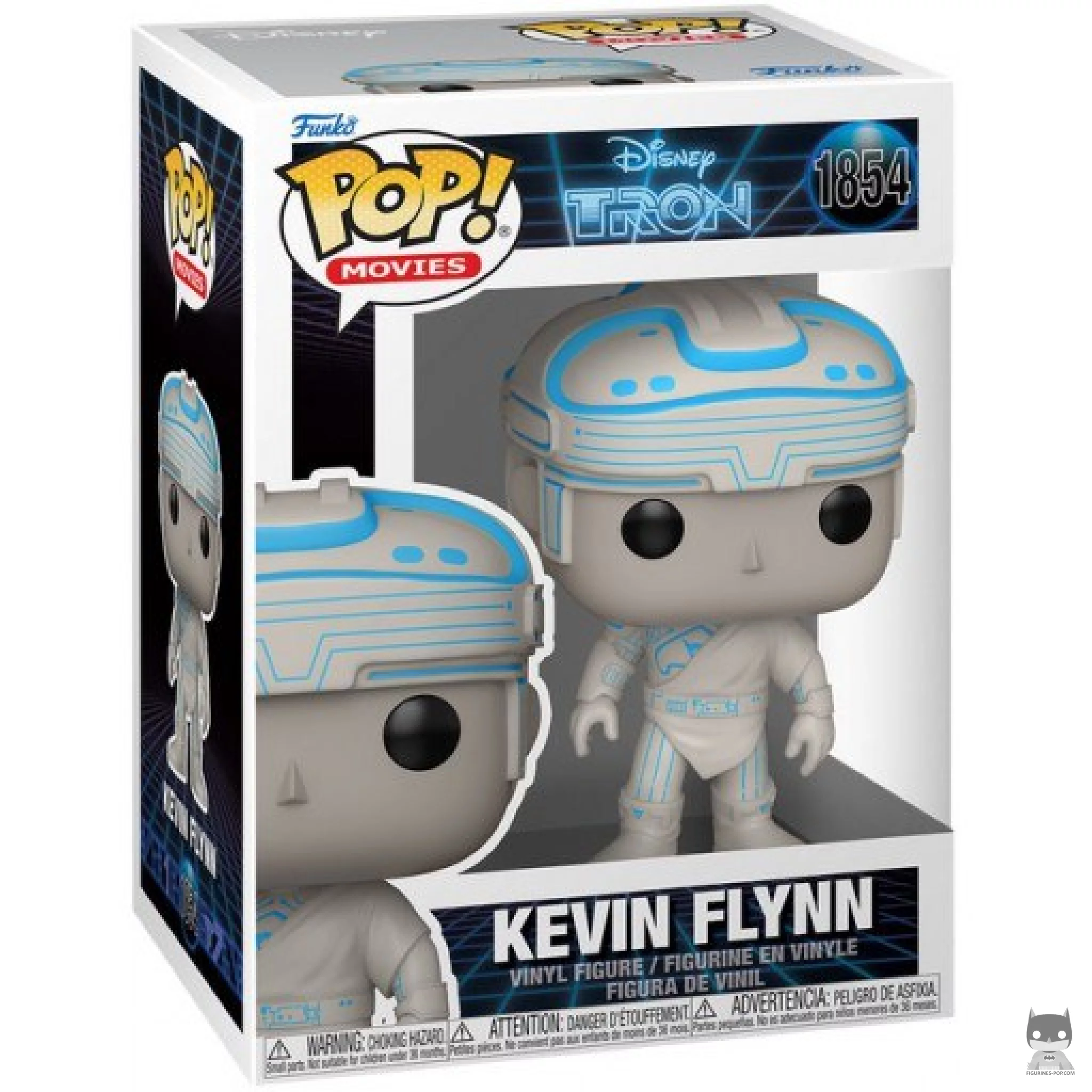 Figura Funko Pop! Kevin Flynn en su caja