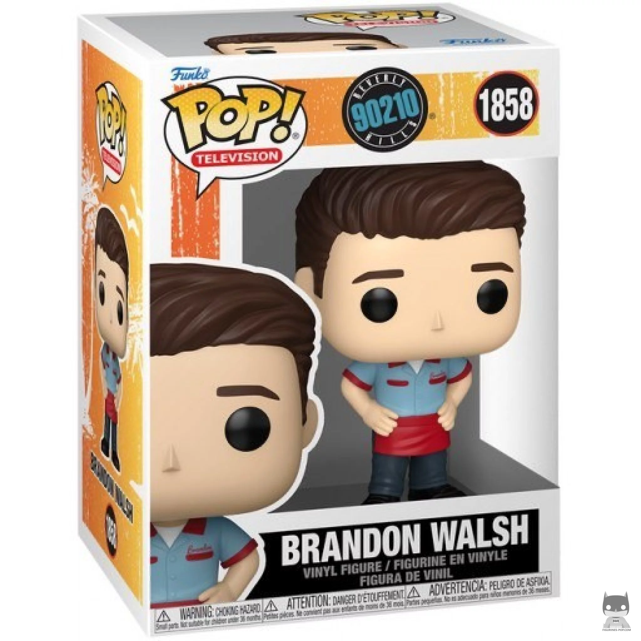 Figura Funko Pop! Brandon Walsh en su caja