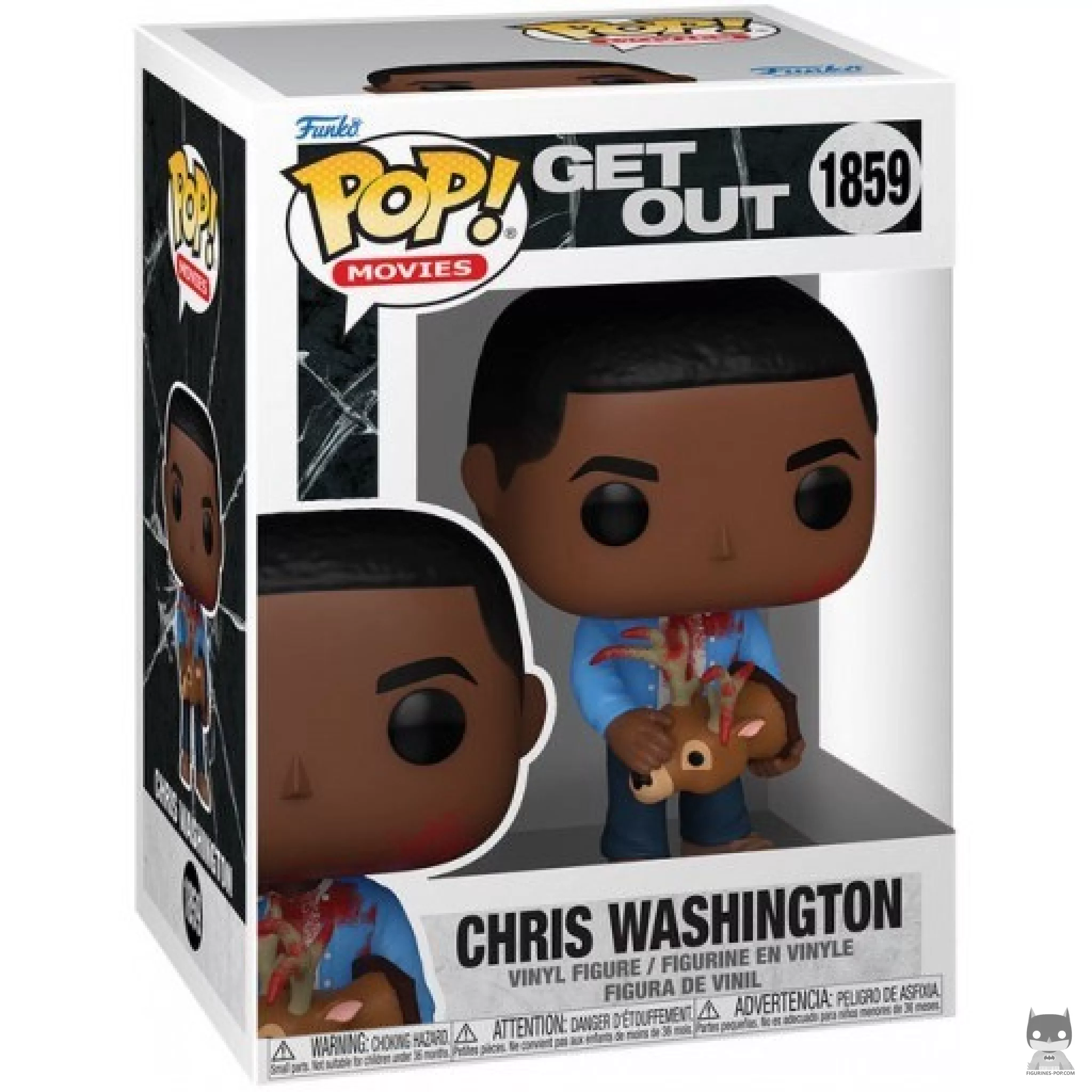 Figura Funko Pop! Chris Washington en su caja