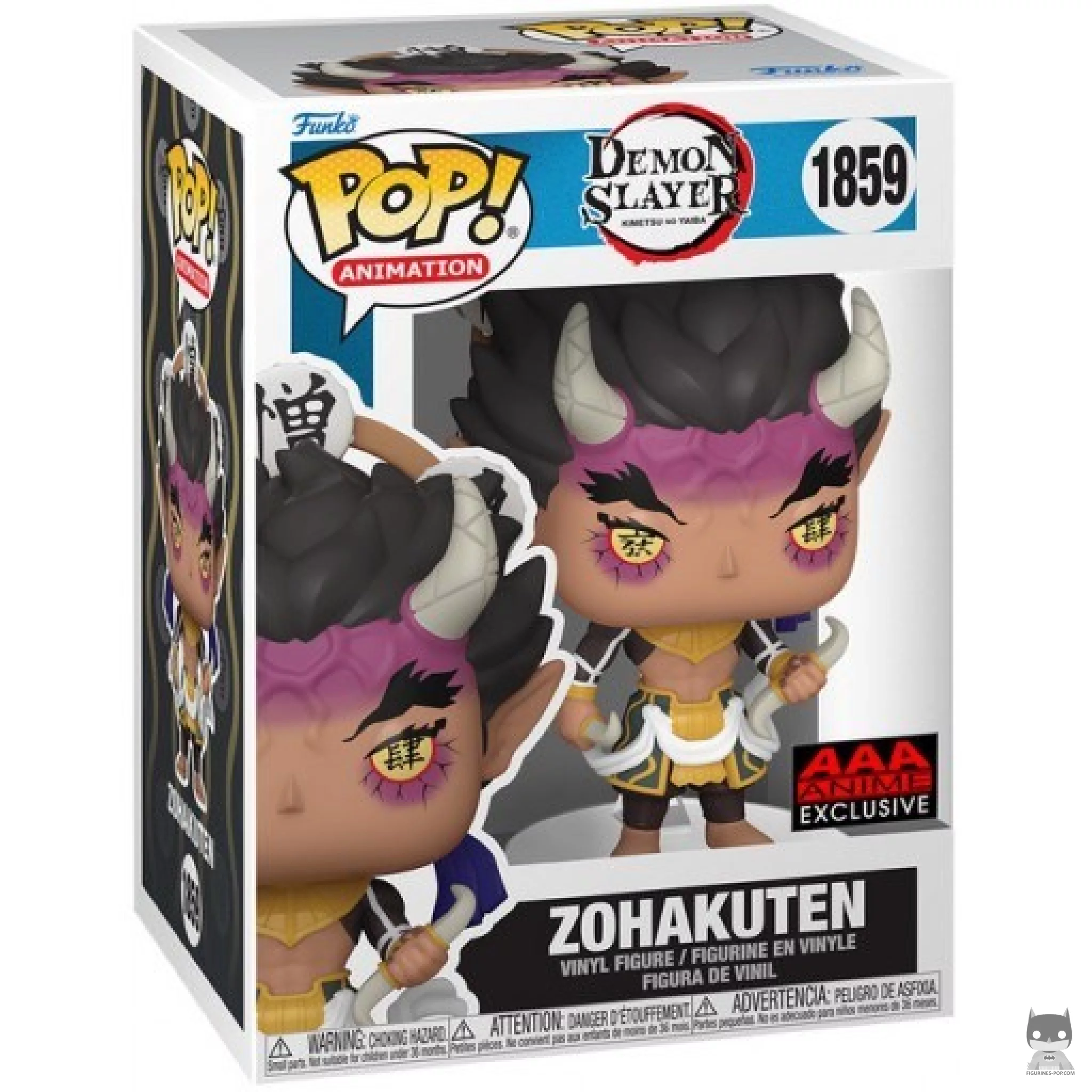 Figura Funko Pop! Zohakuten en su caja