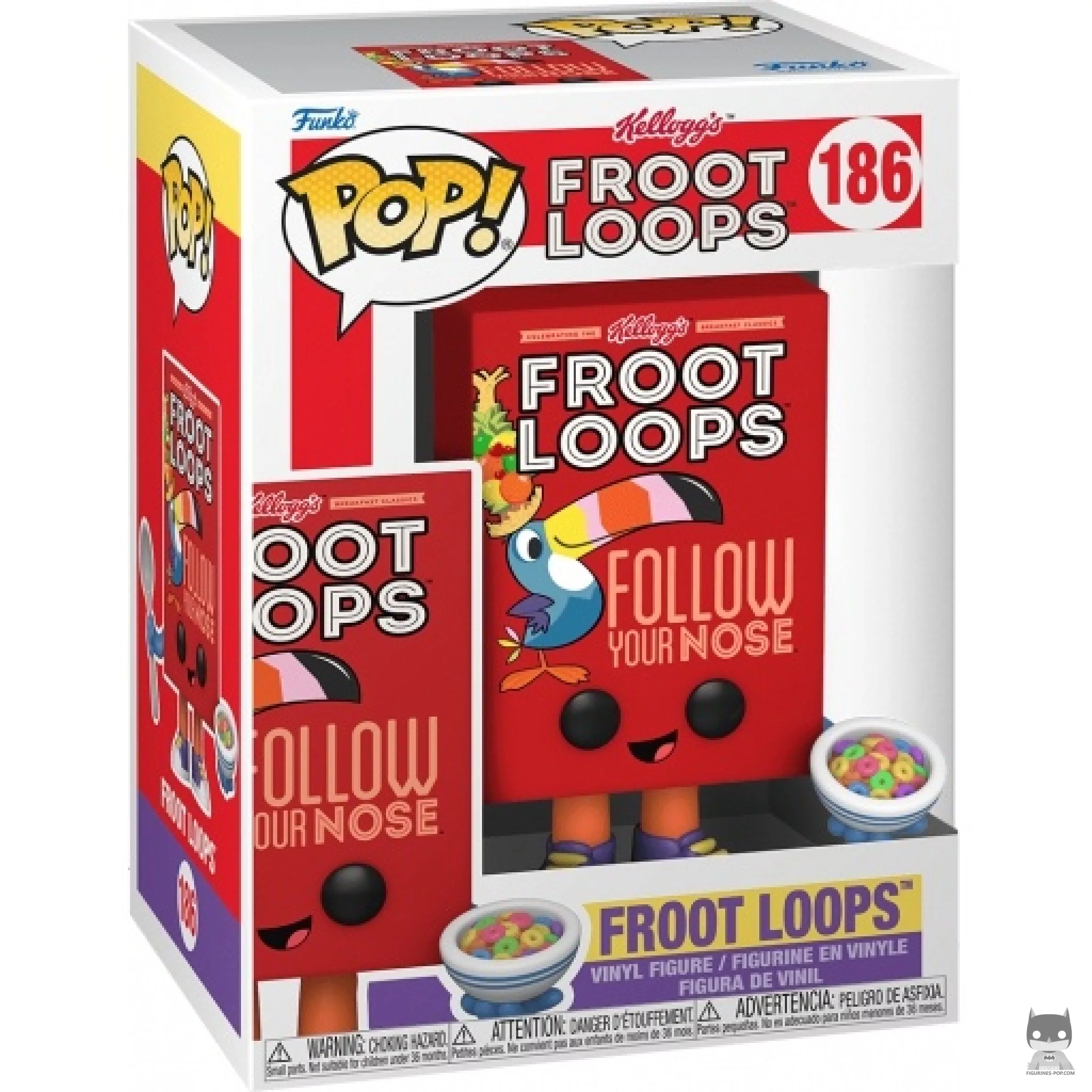 Figura Funko Pop! Froot Loops en su caja