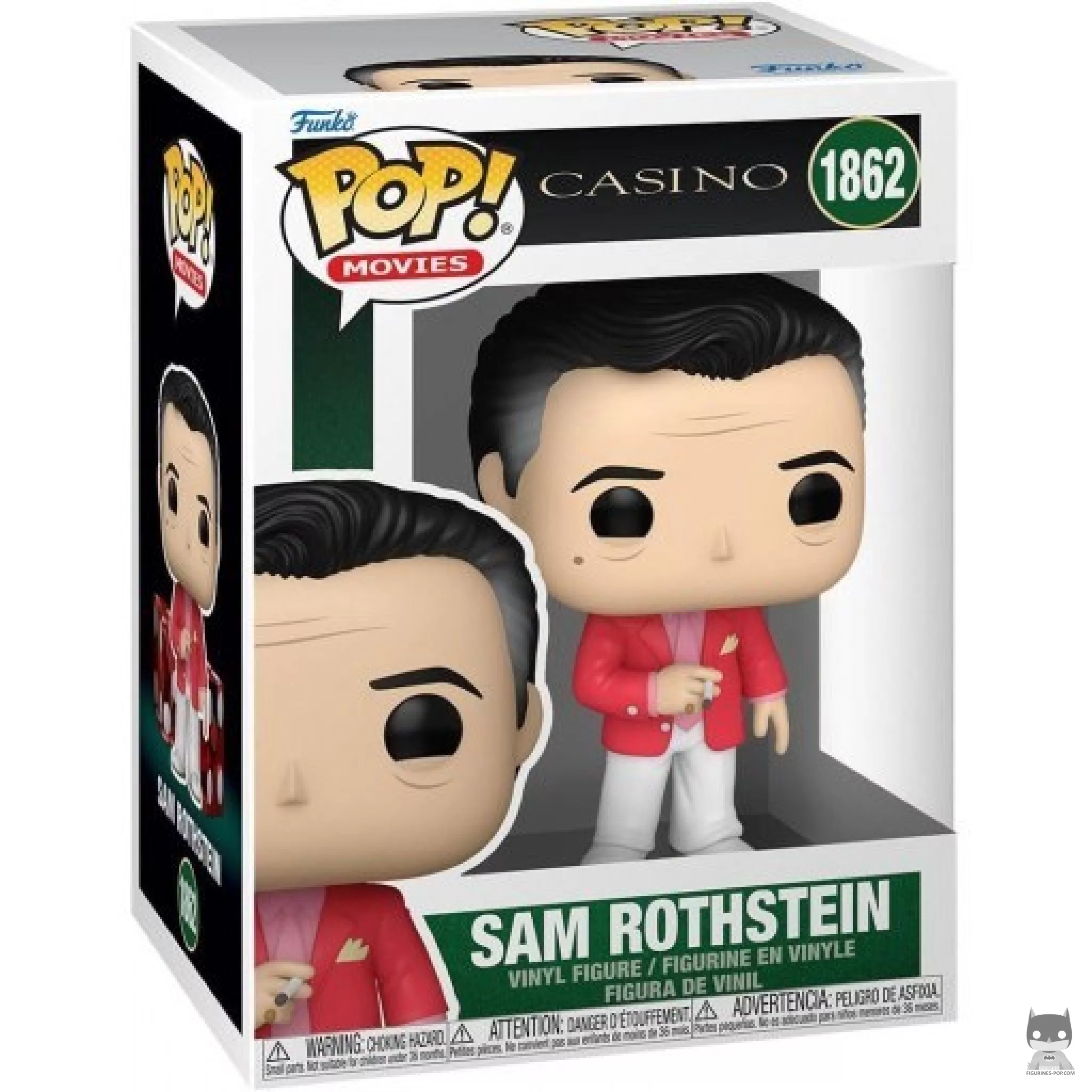 Figura Funko Pop! Sam Rothstein en su caja