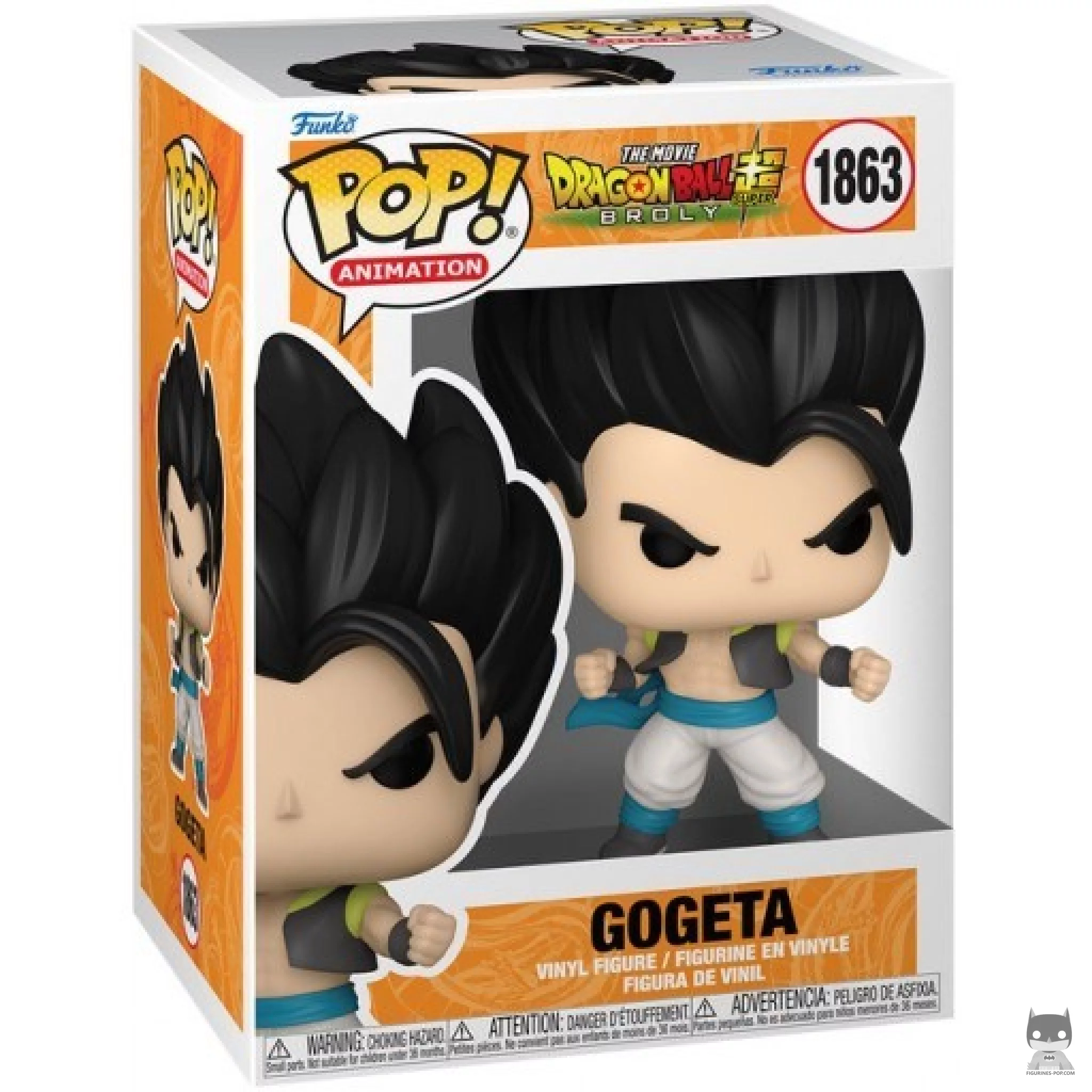 Figura Funko Pop! Gogeta en su caja