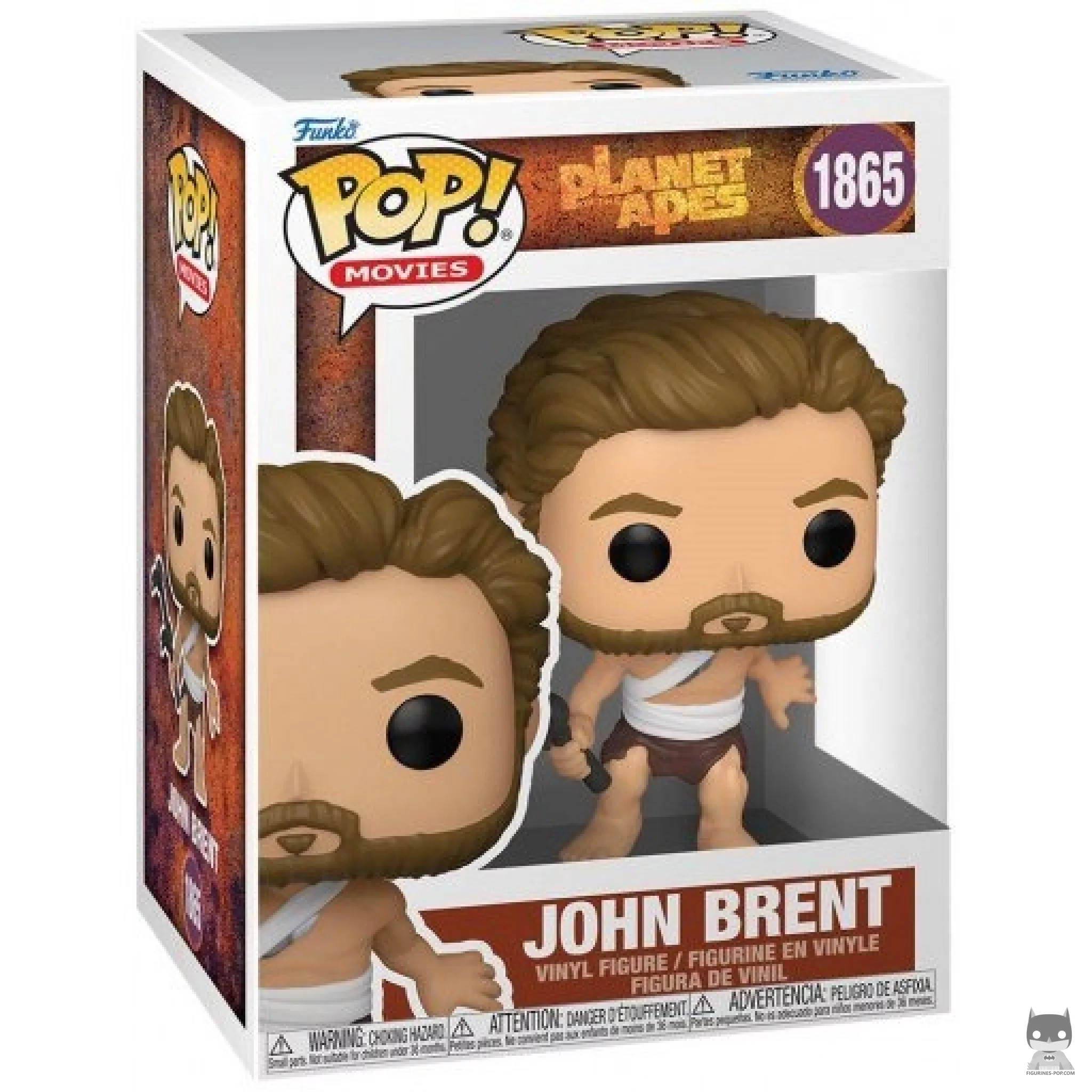 Figura Funko Pop! John Brent en su caja