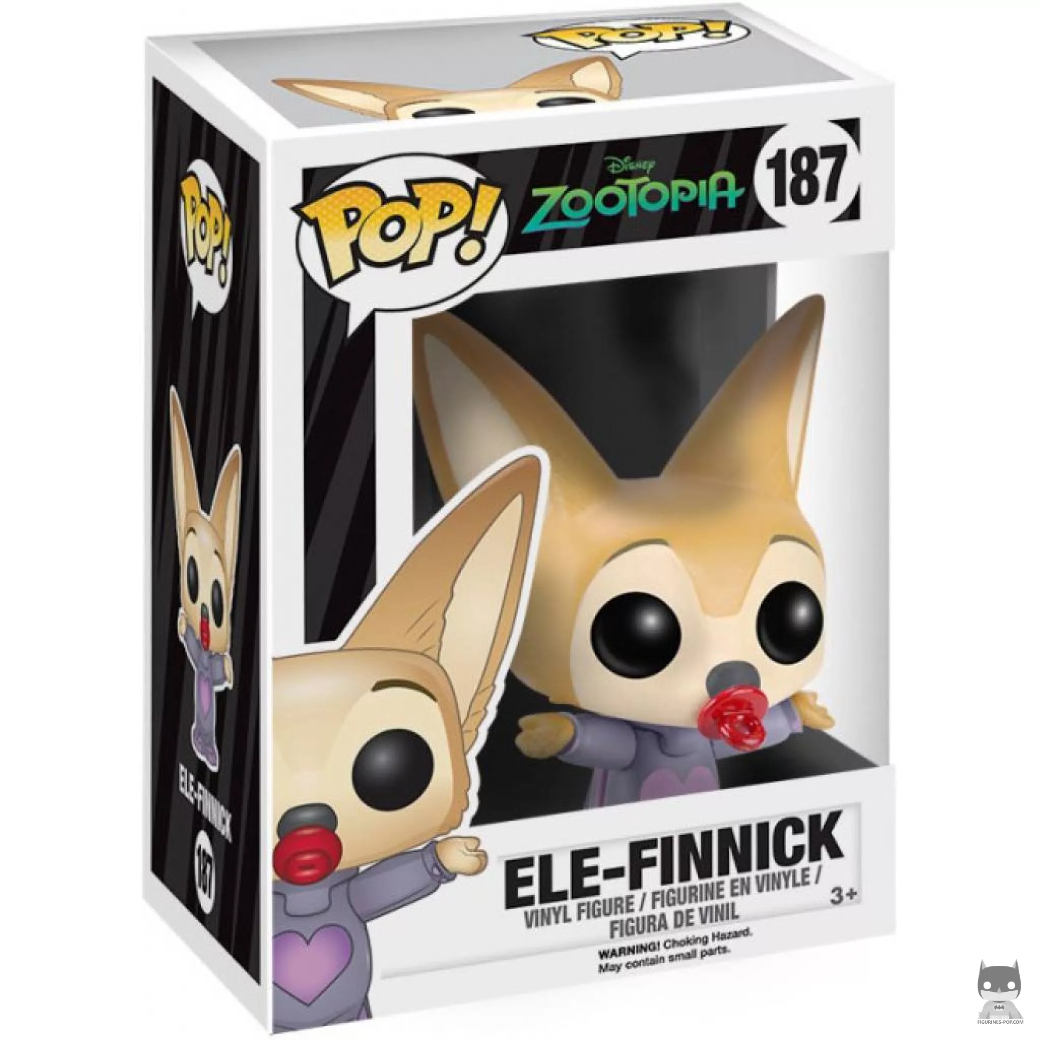 Figura Funko Pop! Ele-Finnick en su caja