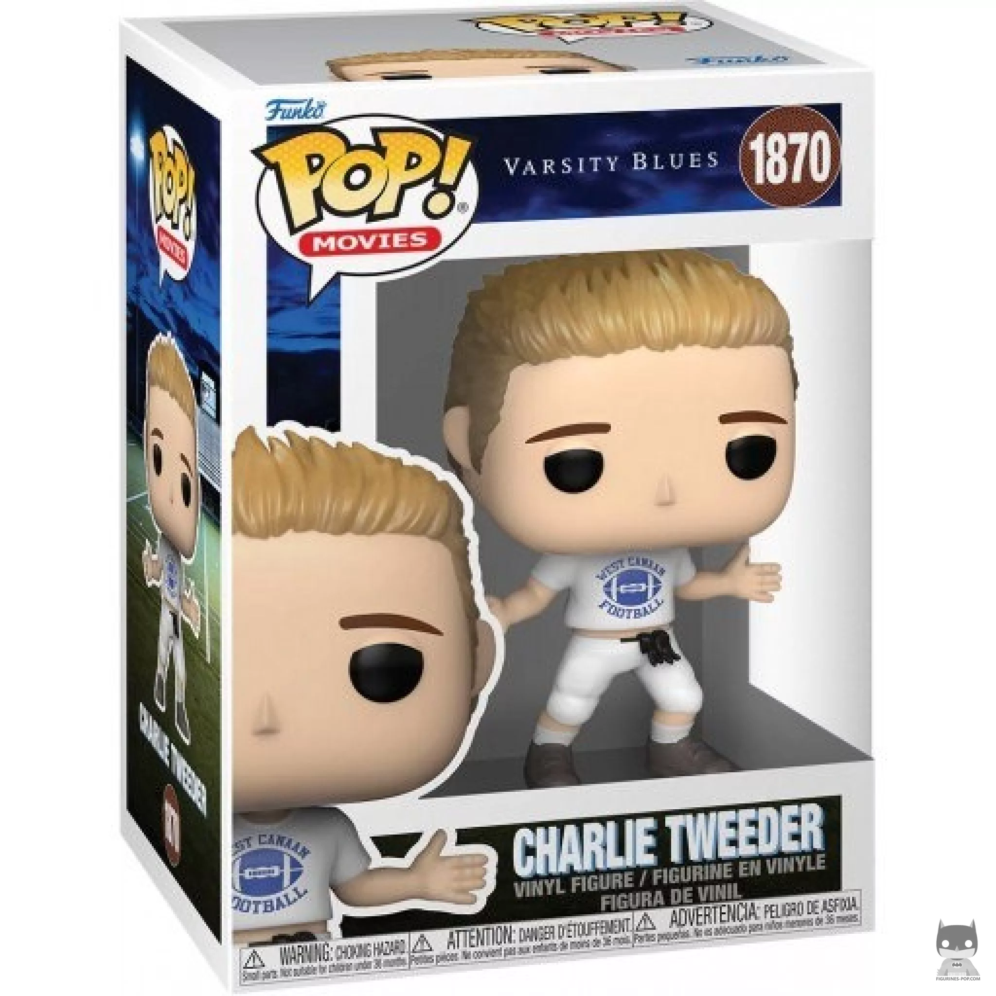 Figura Funko Pop! Charlie Tweeder en su caja