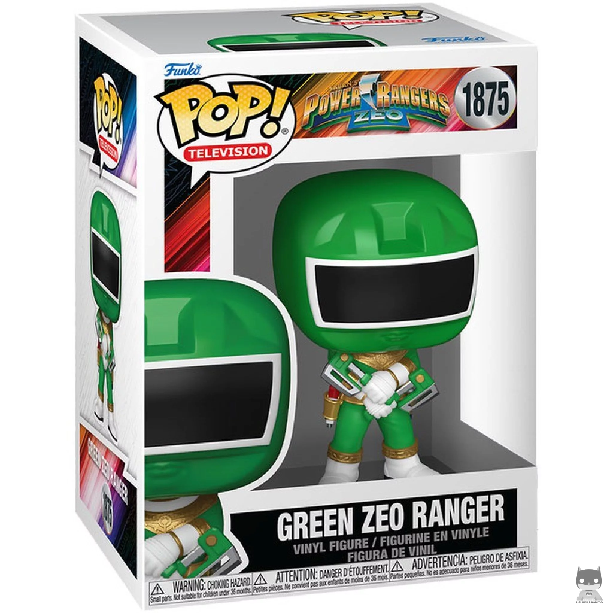 Figura Funko Pop! Ranger Zeo Verde en su caja