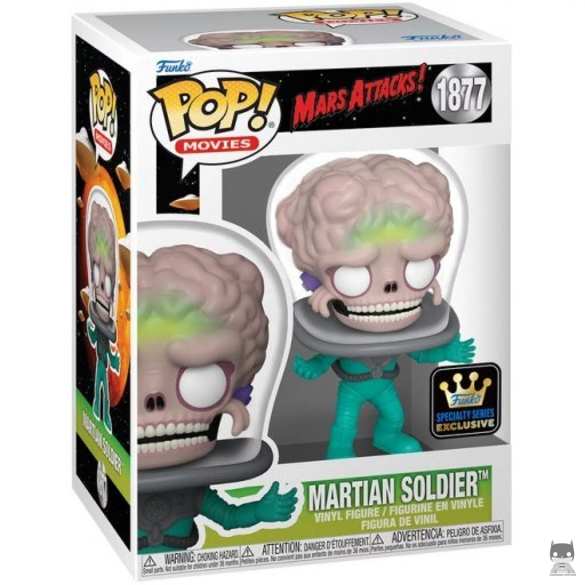 Figura Funko Pop! Soldado marciano en su caja