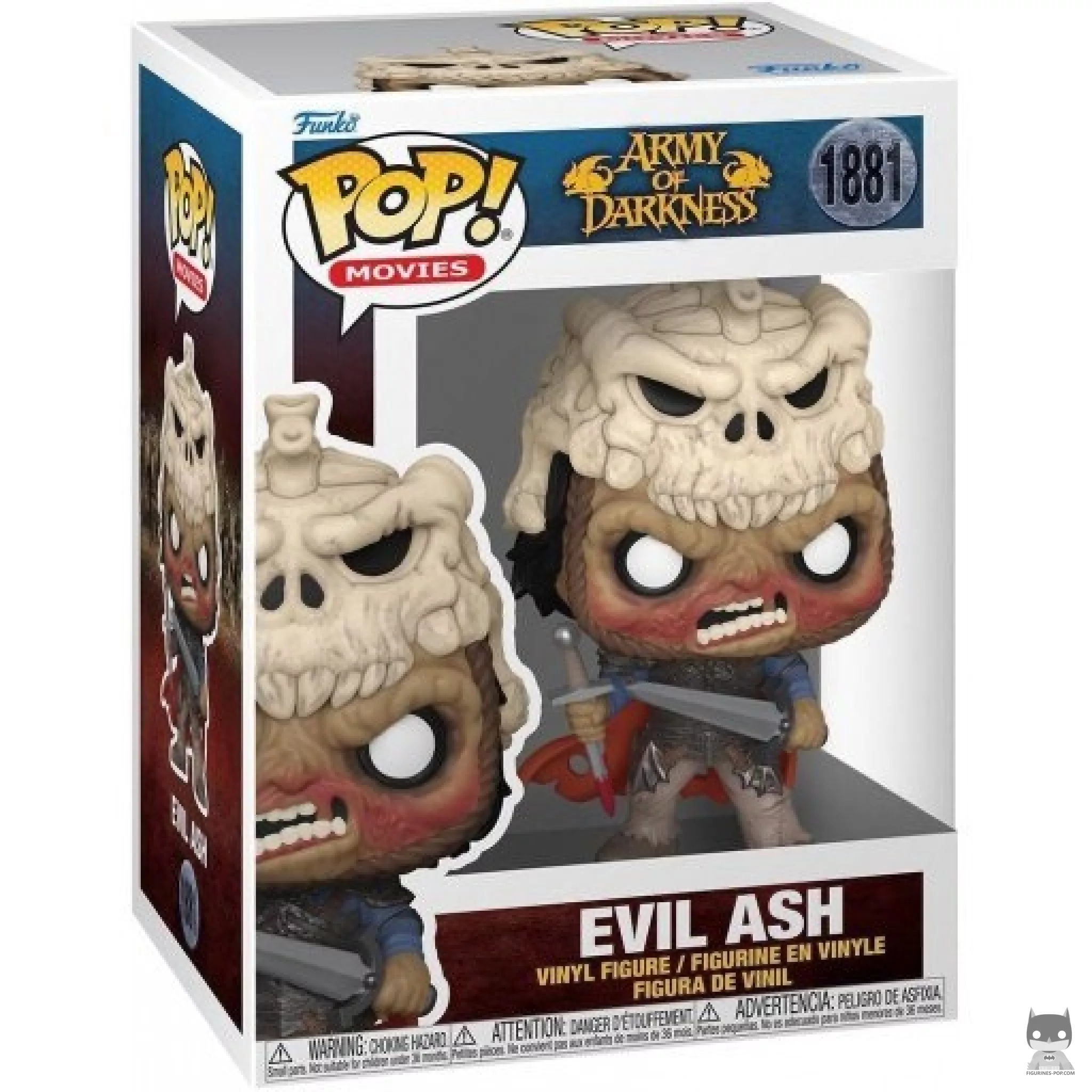 Figura Funko Pop! Ash malvado en su caja
