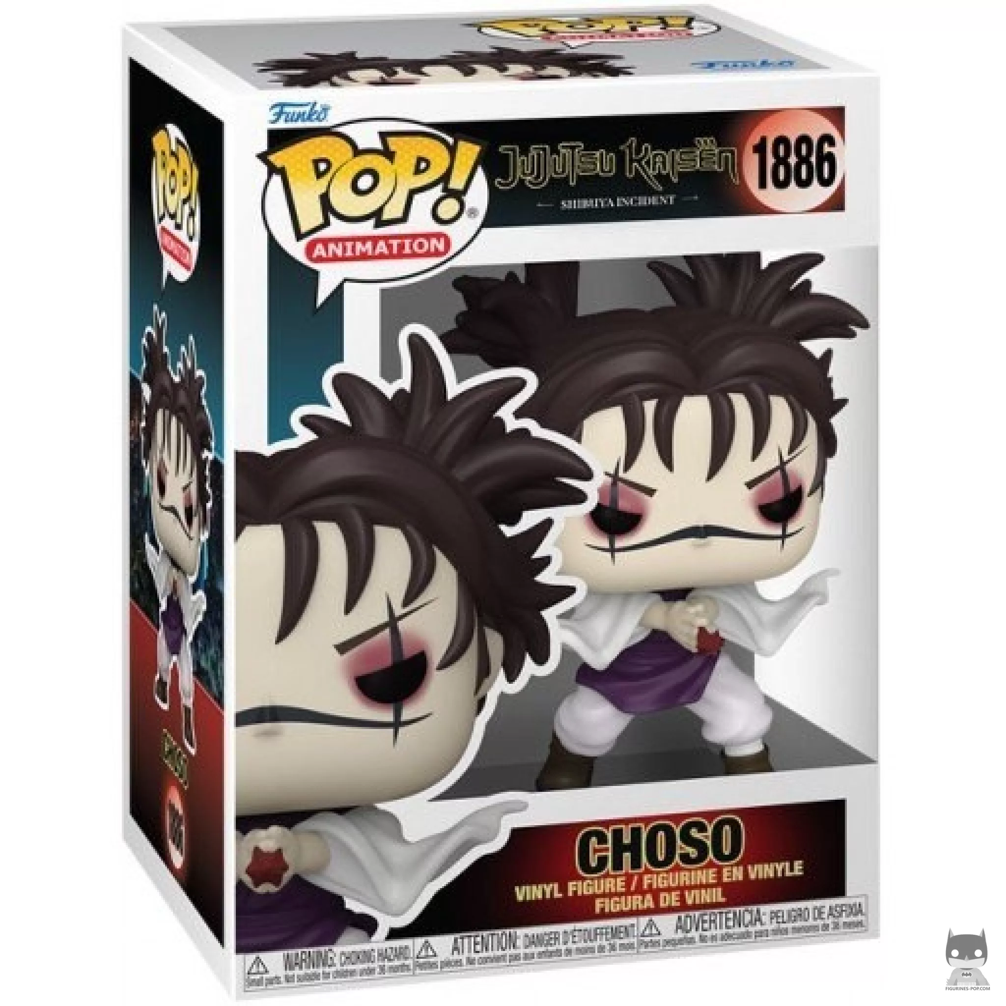 Figura Funko Pop! Choso (Sangre perforante) en su caja