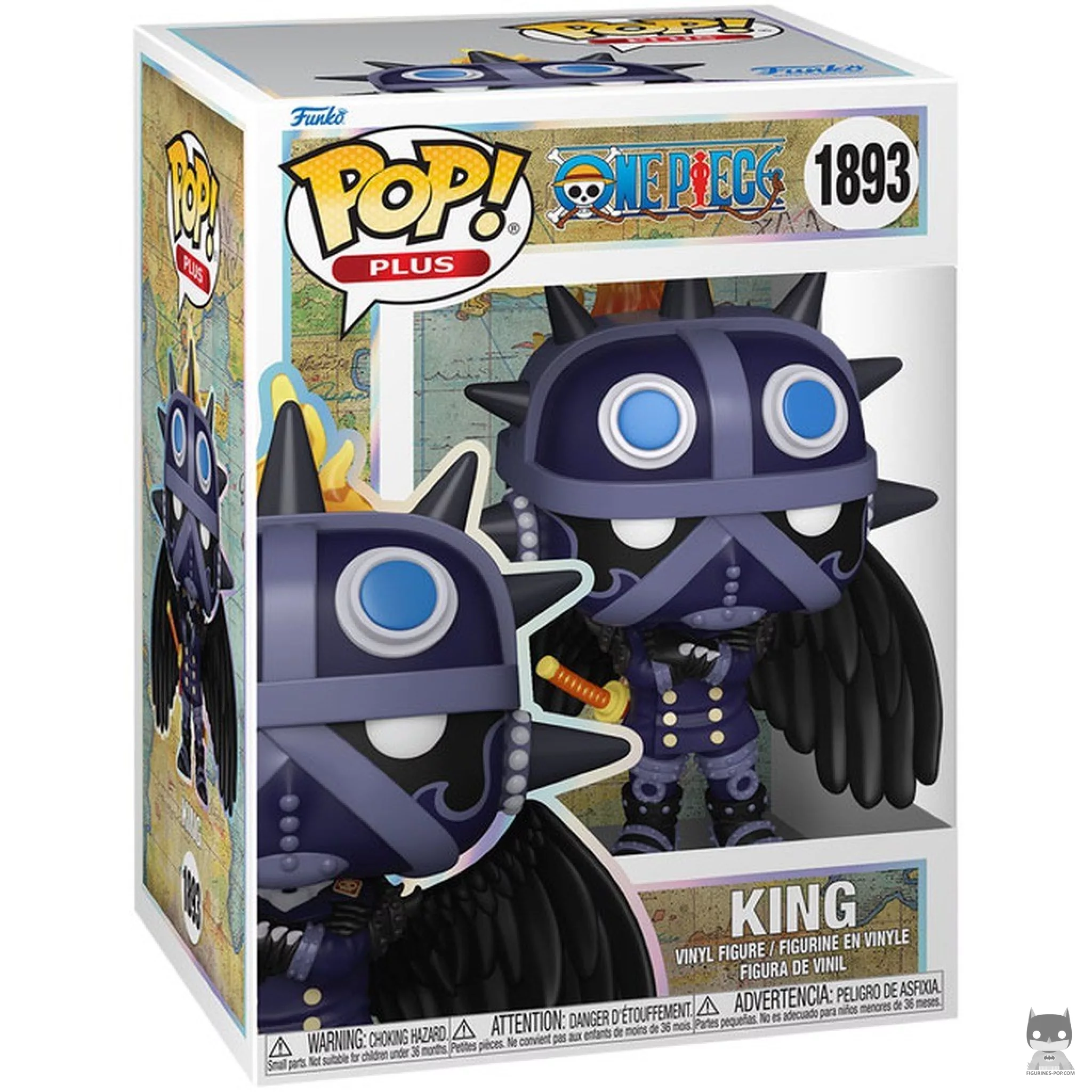 Figura Funko Pop! King en su caja