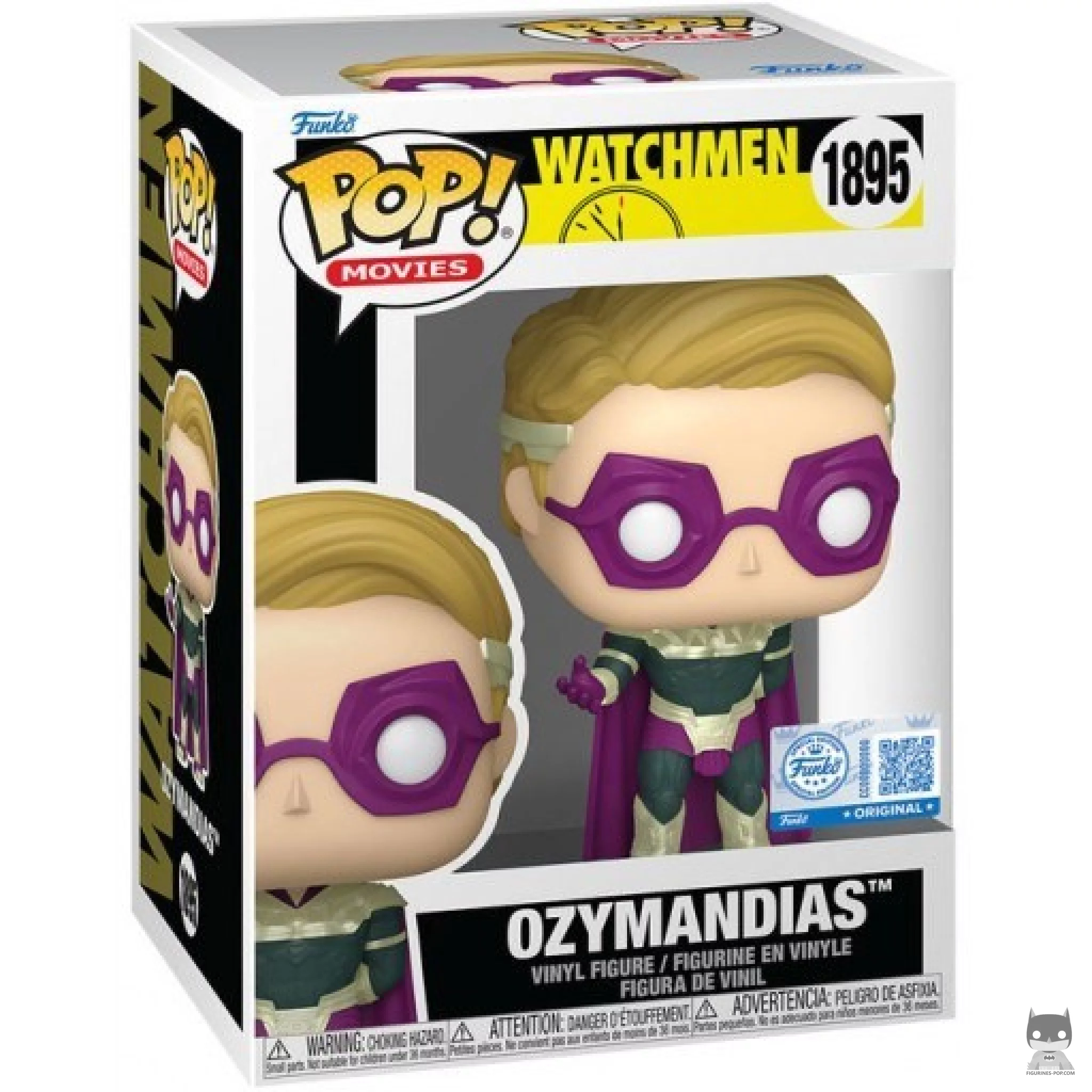 Figura Funko Pop! Ozymandias en su caja