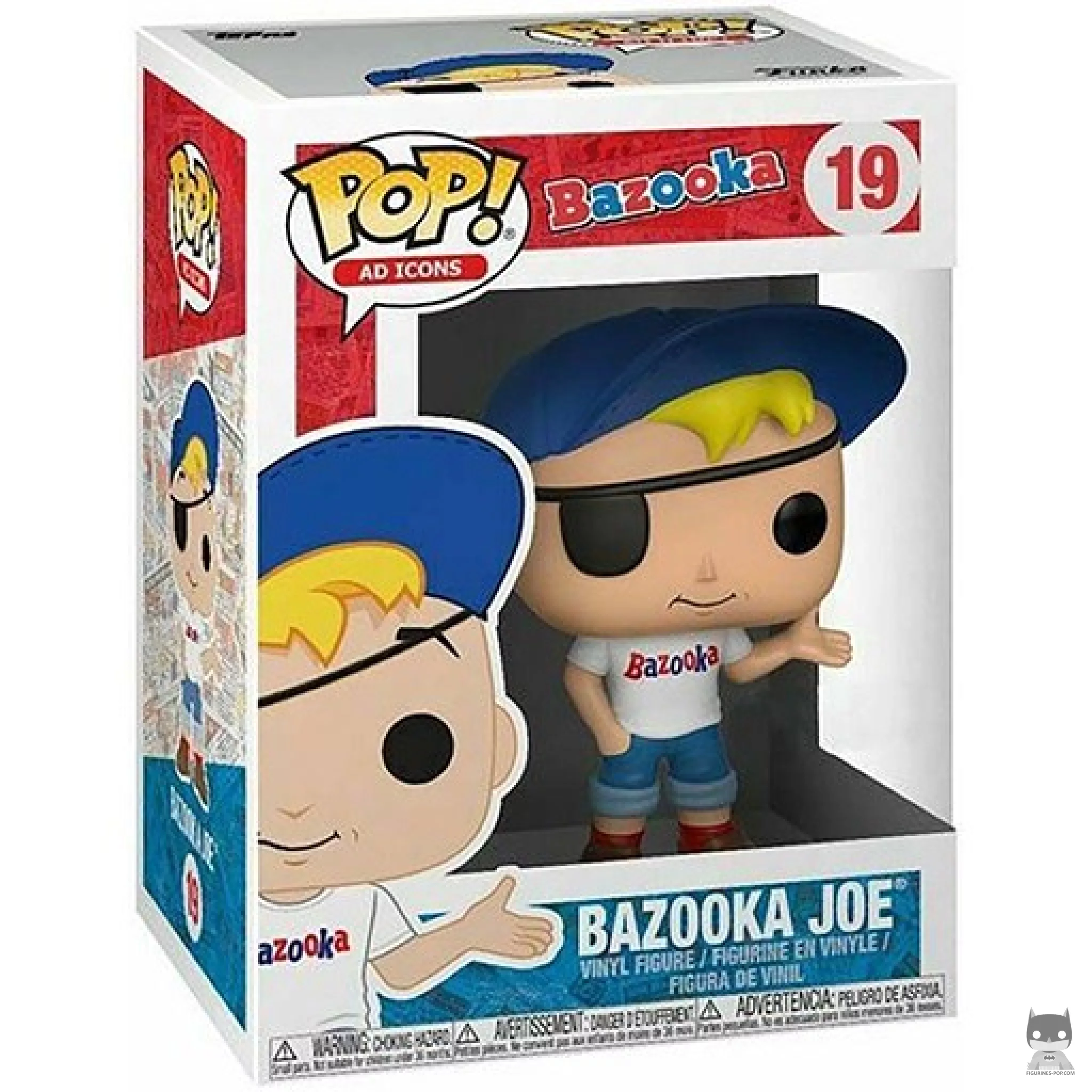 Figura Funko Pop! Bazooka Joe en su caja