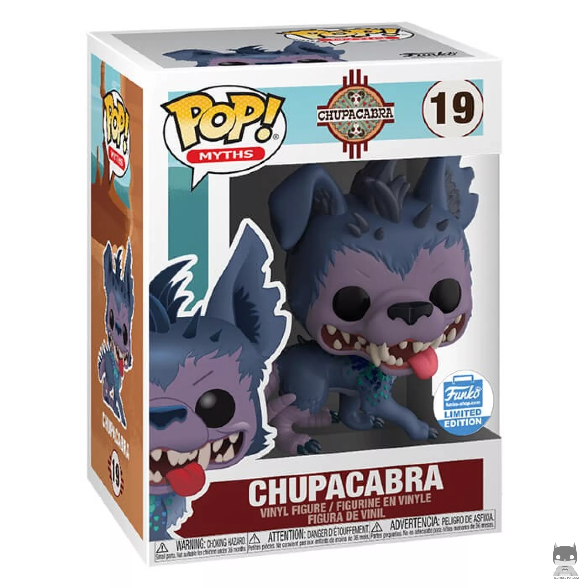 Figura Funko Pop! Chupacabra en su caja