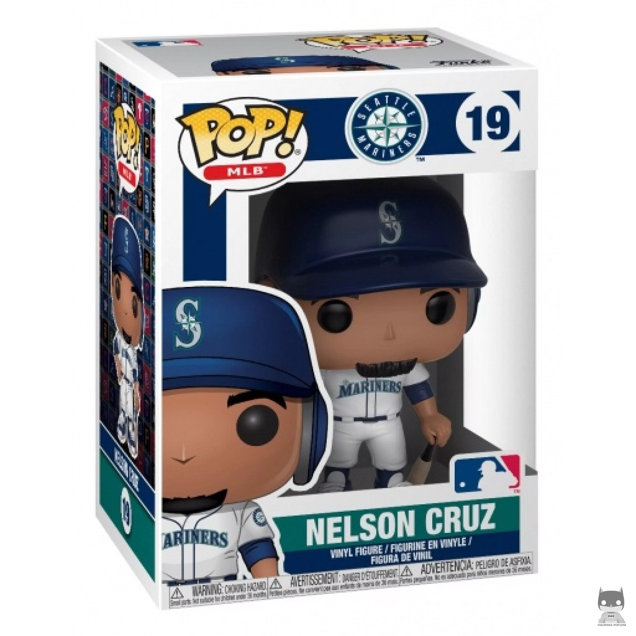 Figura Funko Pop! Nelson Cruz en su caja
