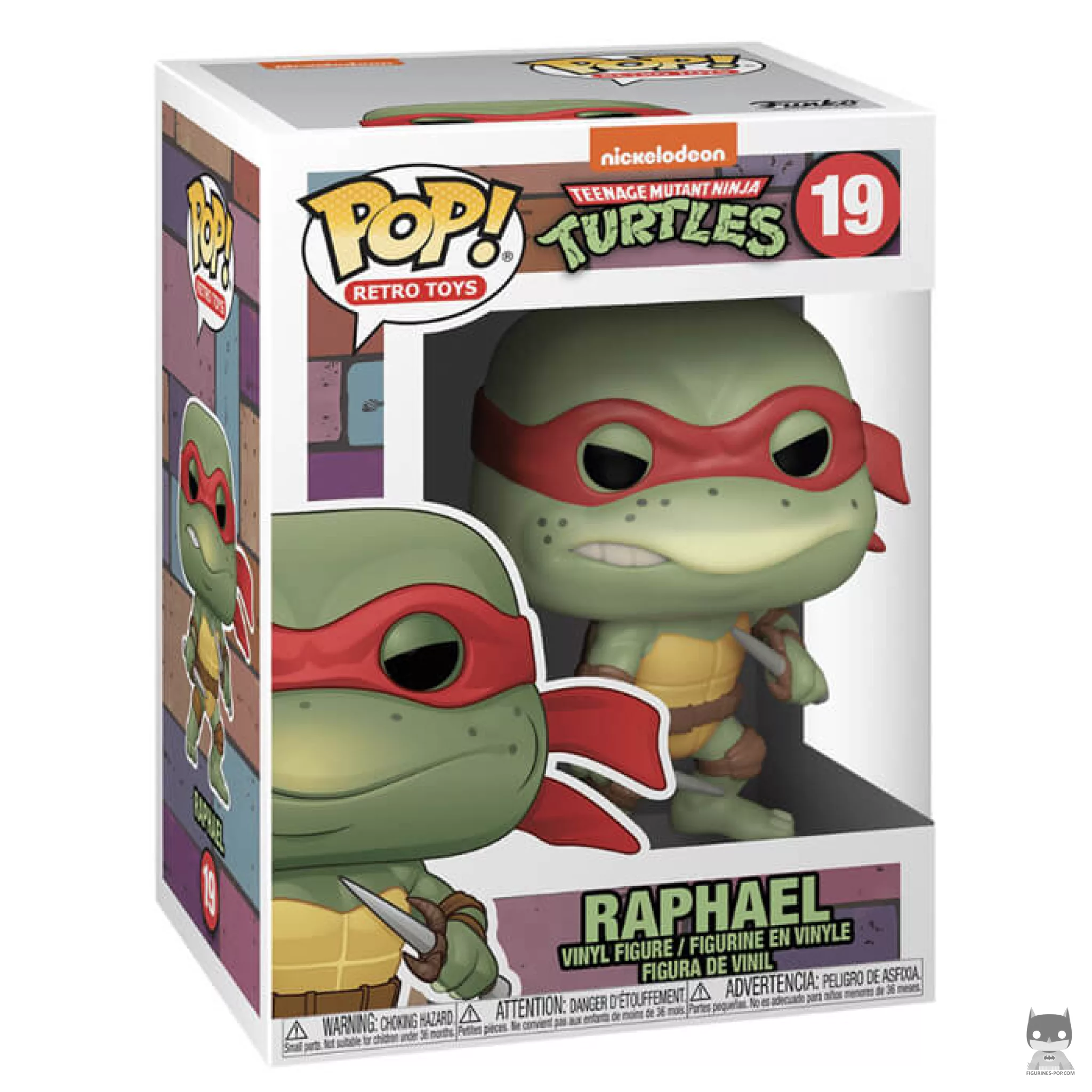 Figura Funko Pop! Rafael en su caja