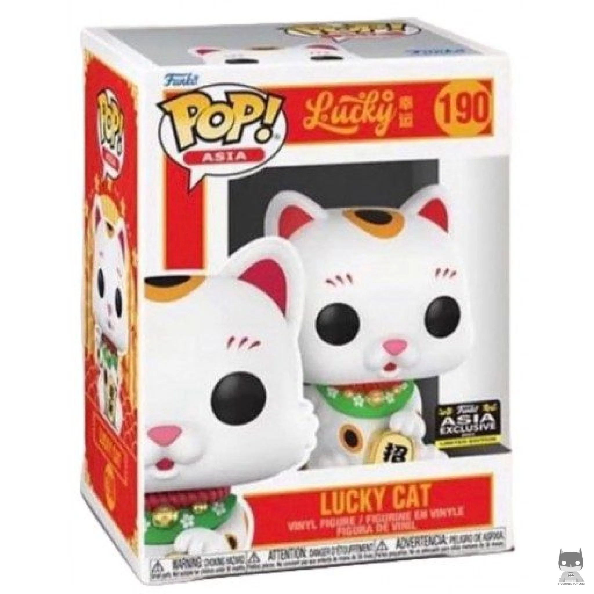 Figura Funko Pop! Gato de la suerte en su caja