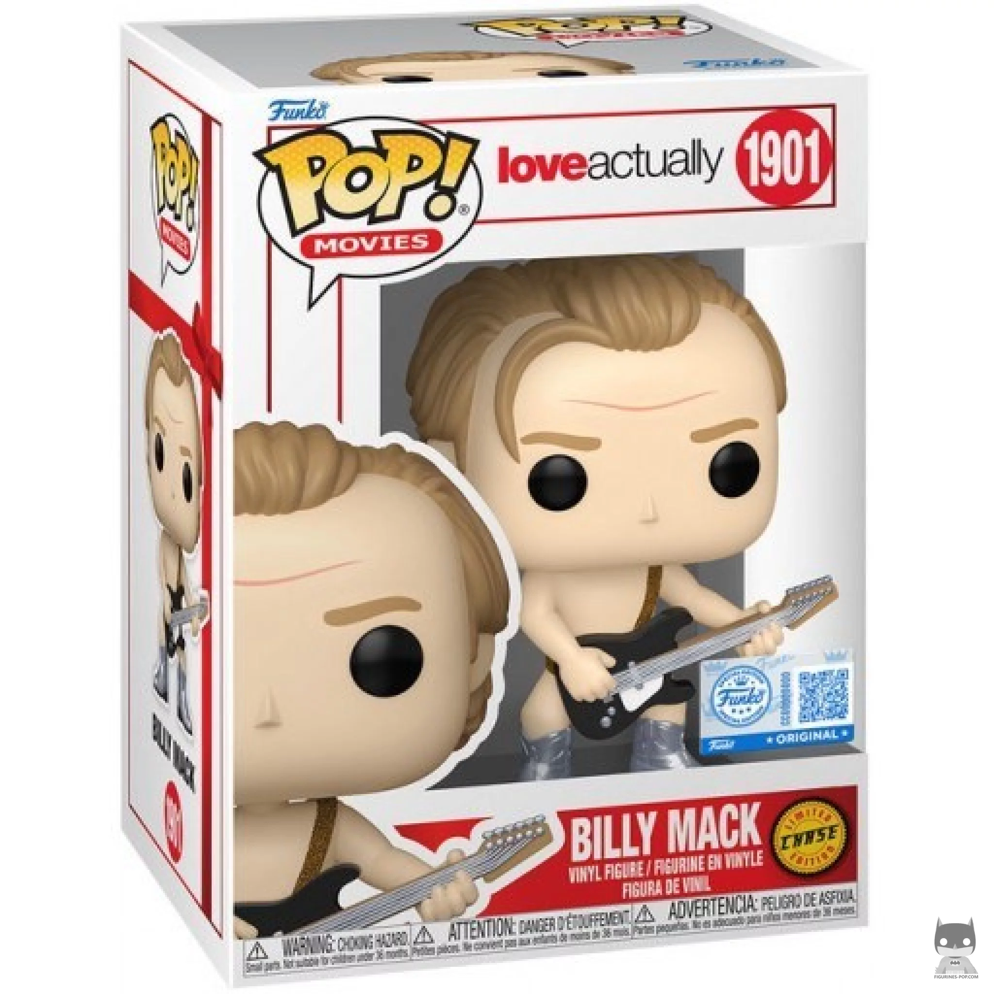 Figura Funko Pop! Billy Mack (Chase) en su caja