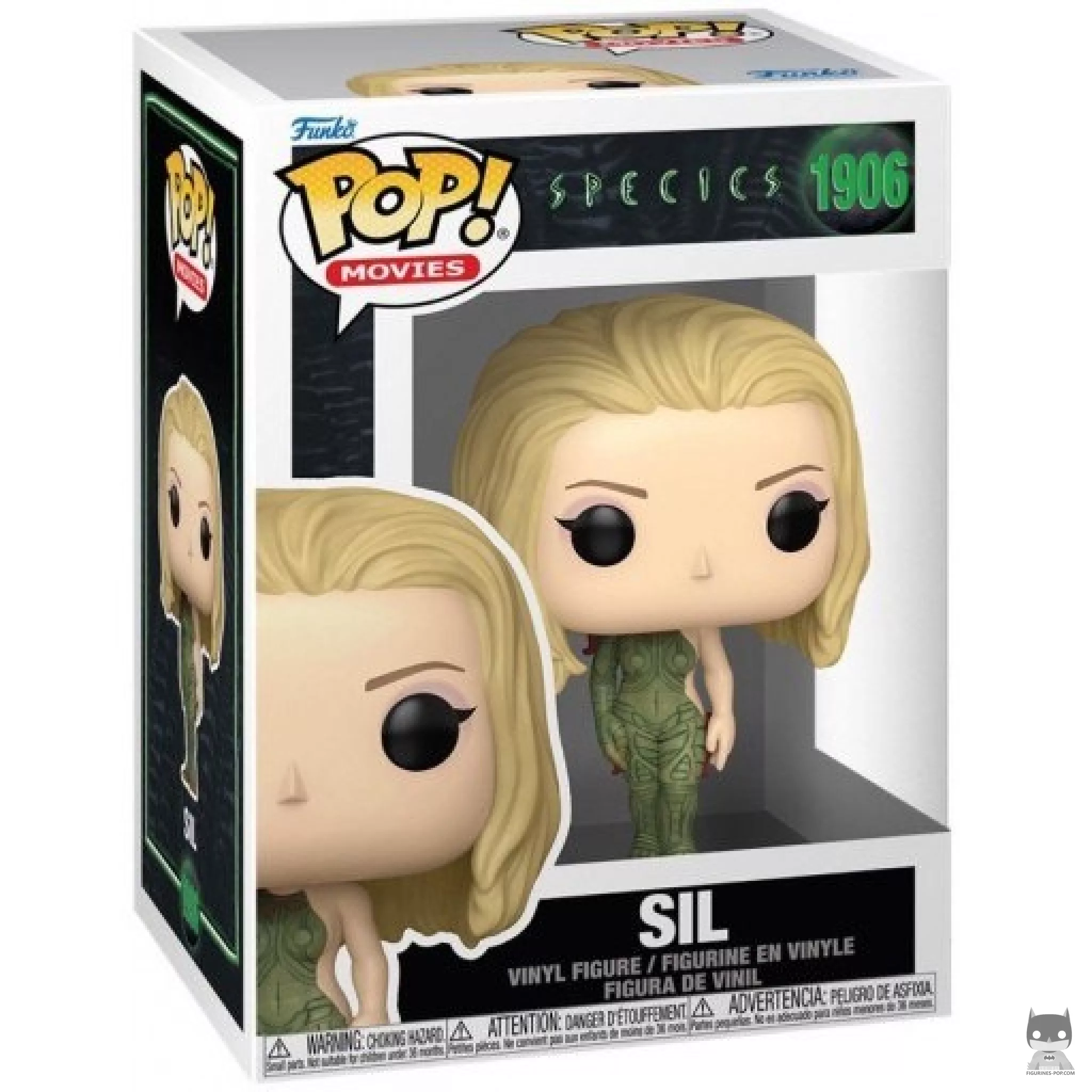 Figura Funko Pop! Sil en su caja