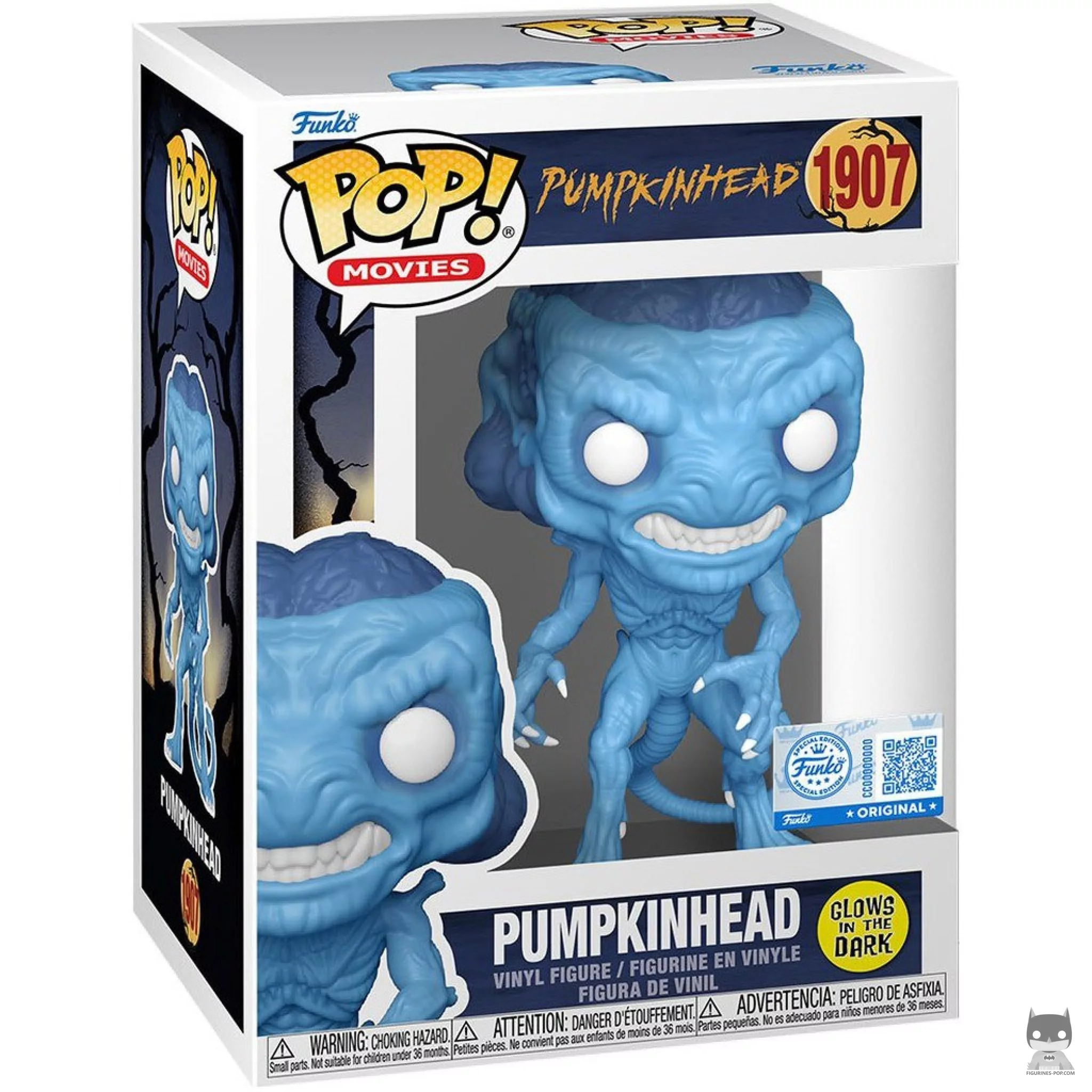 Figura Funko Pop! Pumpkinhead (Brilla en la oscuridad) en su caja