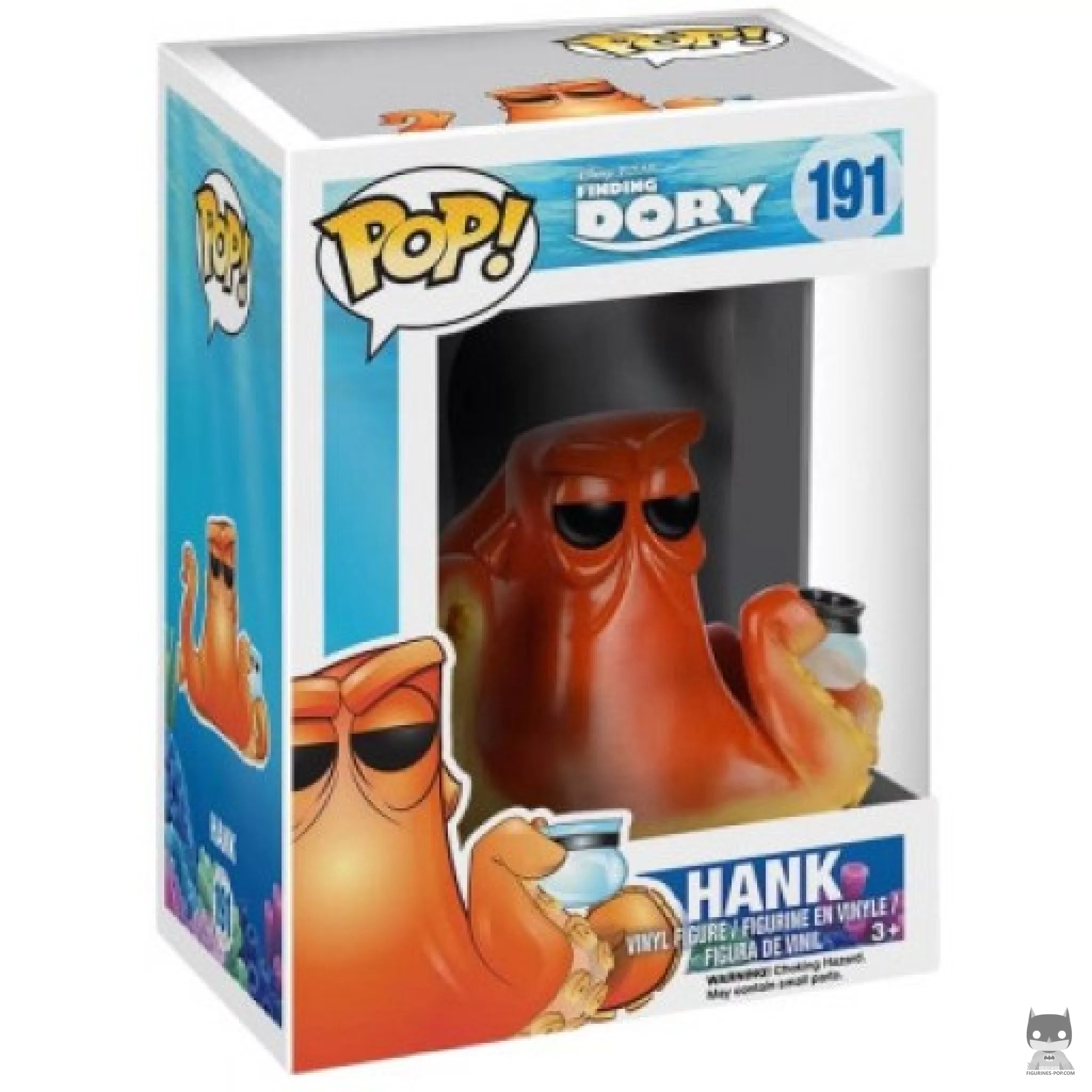 Figura Funko Pop! Hank en su caja