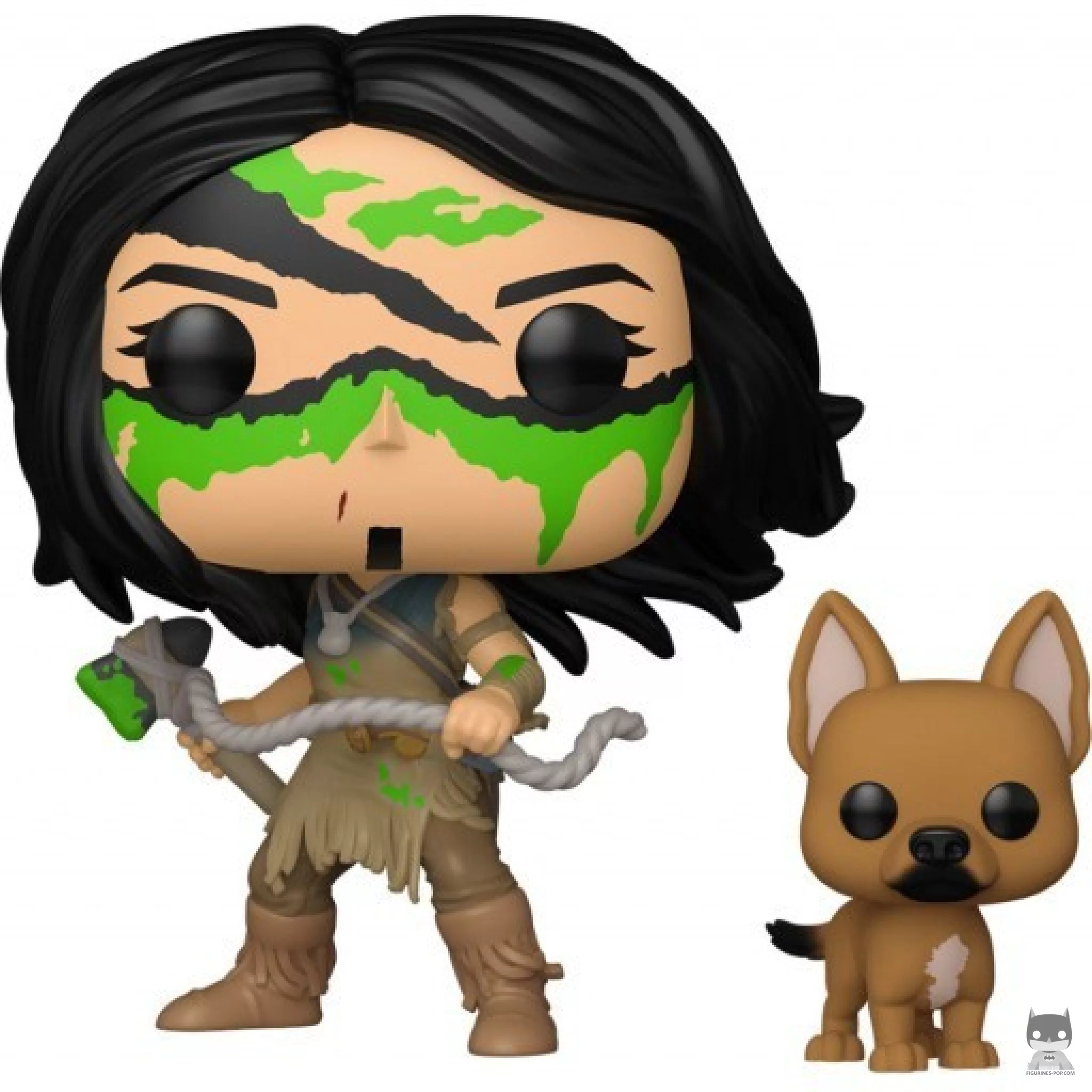Figura Funko Pop! Naru con Sarii (Brilla en la oscuridad) (Predator: La presa)